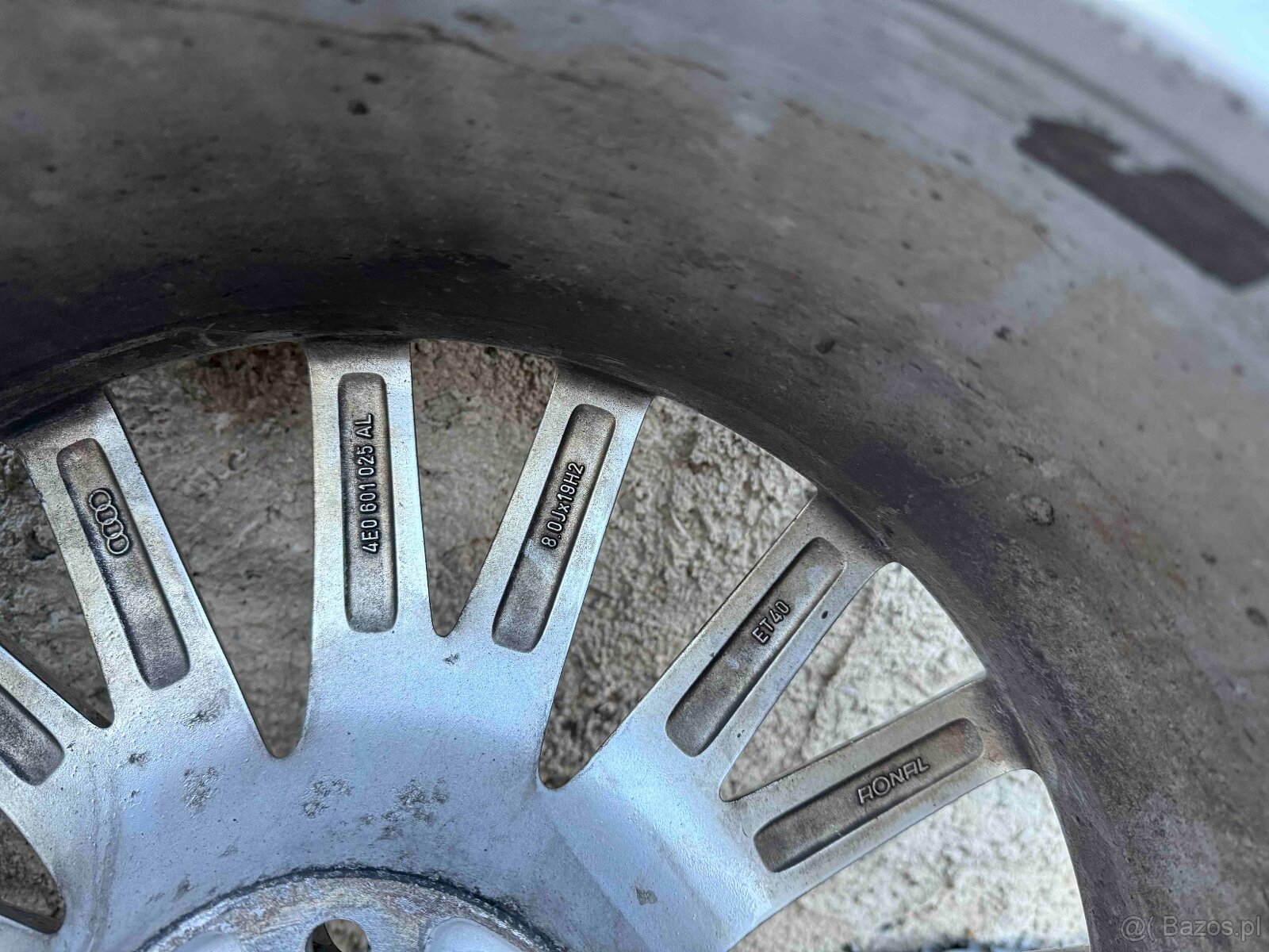 Oryginalne koła aluminiowe Audi 19″ - 2