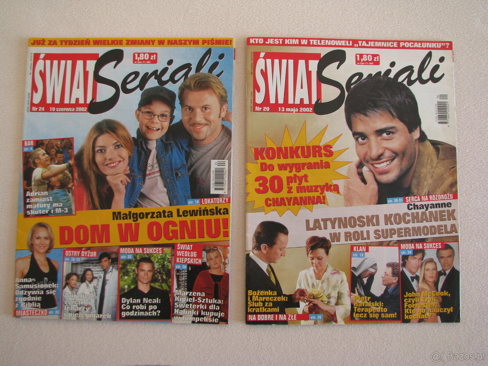 Magazyn Świat Seriali z lat 2002 – 2015 2,50 zł za egzempl. - 2