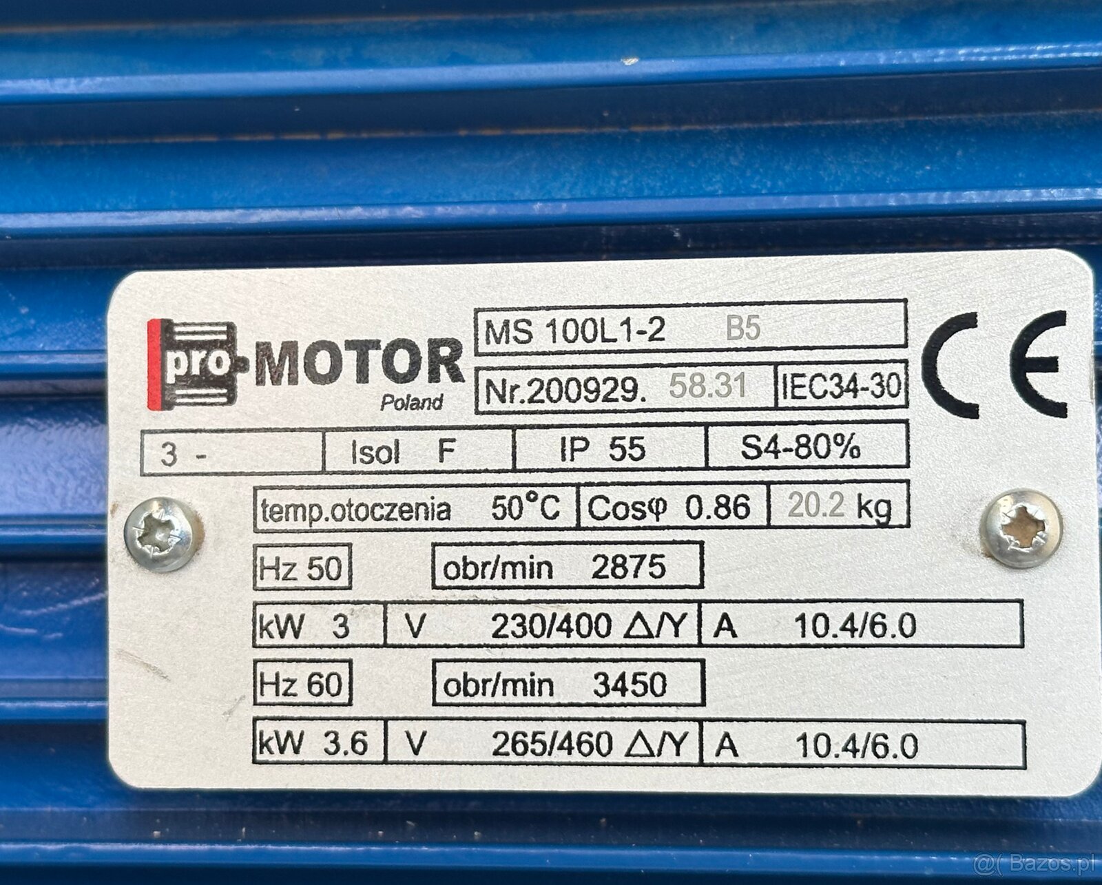 ODCIĄG TROCIN 3,6 kW – odpylacz do maszyn stolarskich - 2