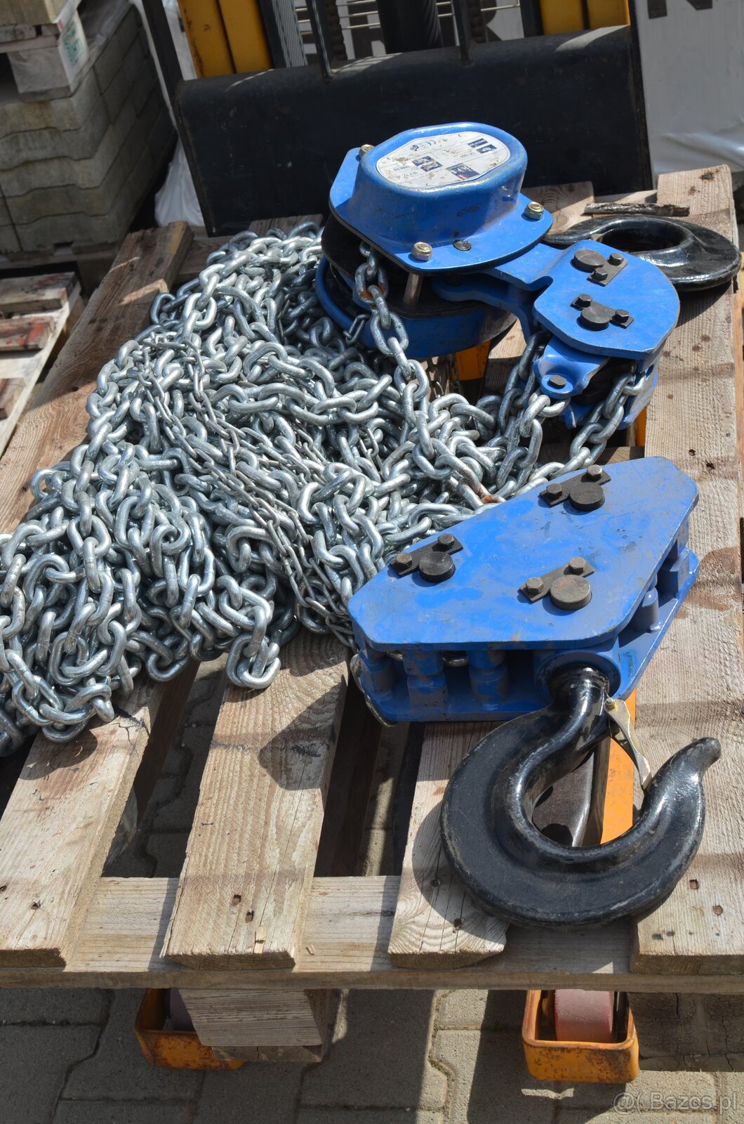 Ręczny wciągnik łańcuchowy CB 1000 (HFS Austria) – 10 000 kg - 2
