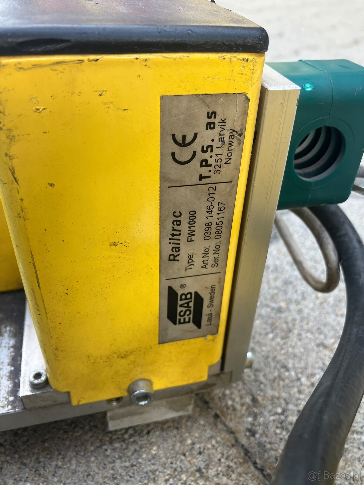 ESAB Railtrac FW1000 – automatyczny wózek spawalniczy - 2