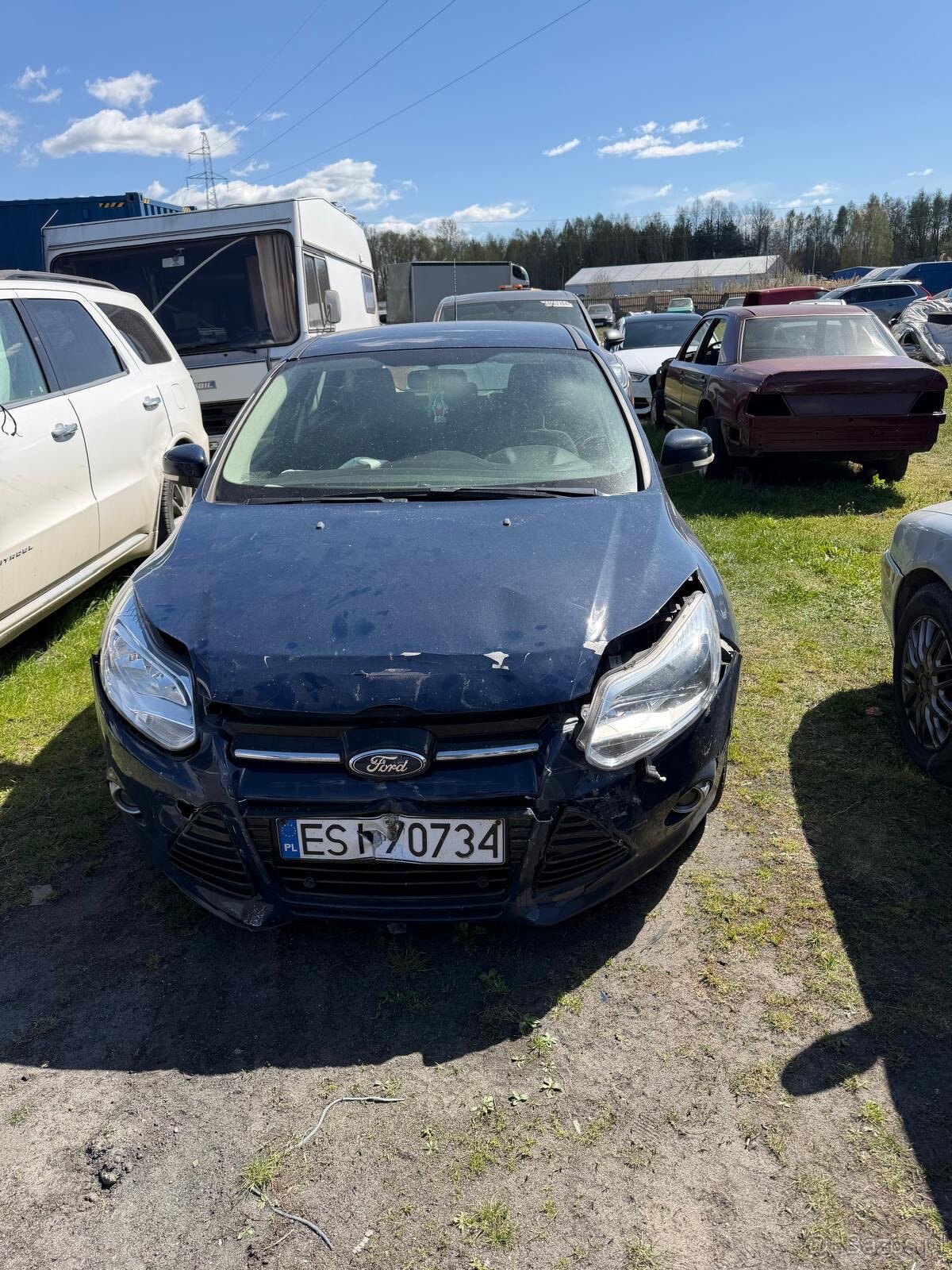 Ford Focus mk3 - powypadkowy - 2