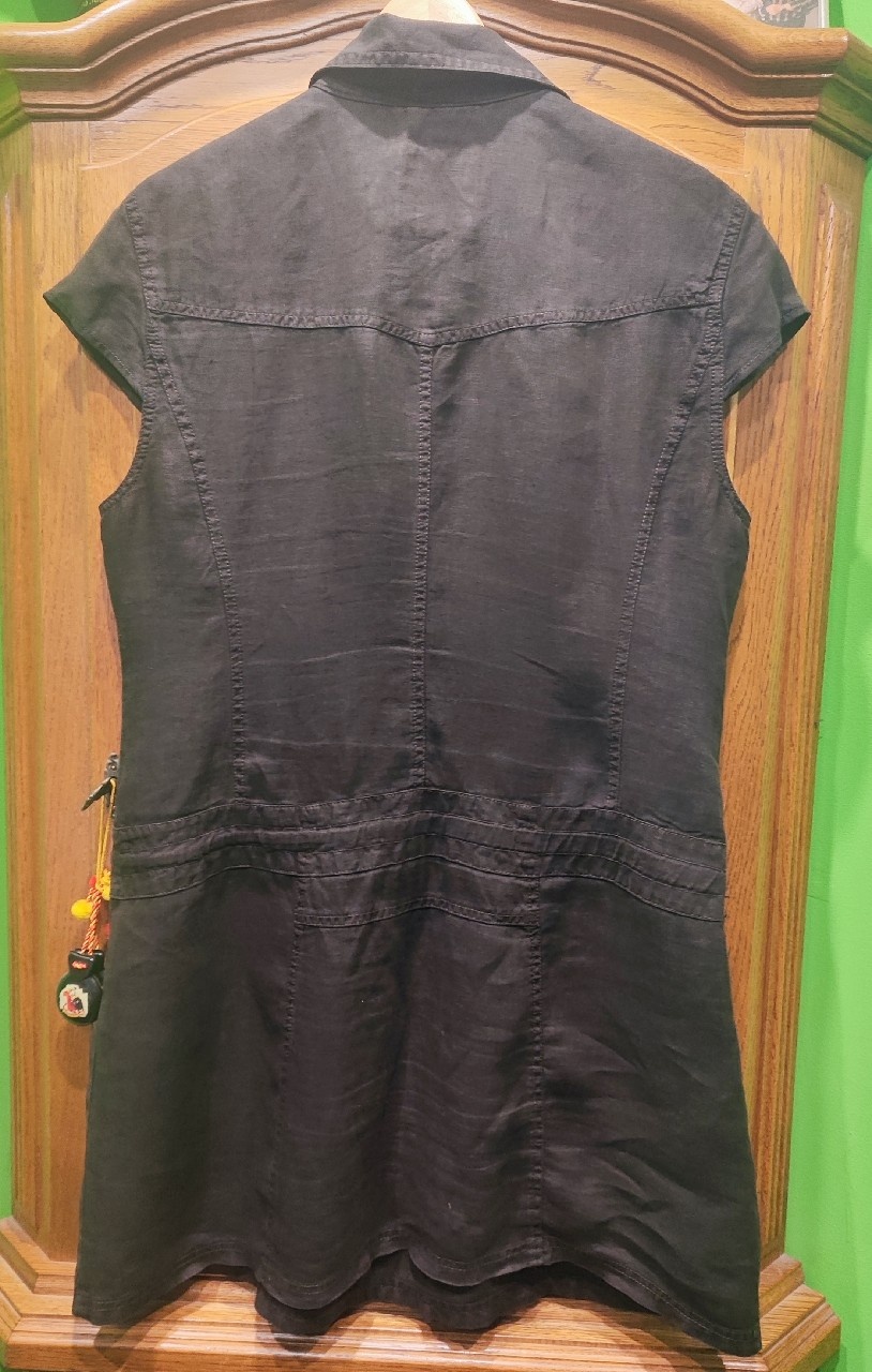 Lniana sukienka 100%len - 2