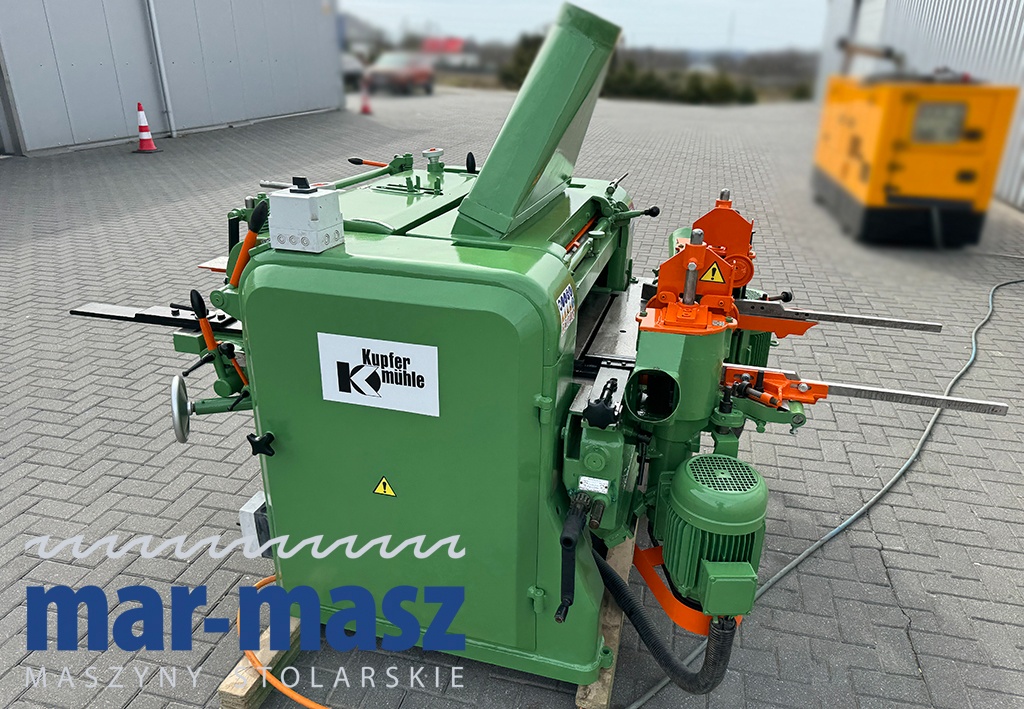 Strugarka czterostronna wyrówniarka grubościówka KUPFERMUHLE - 2