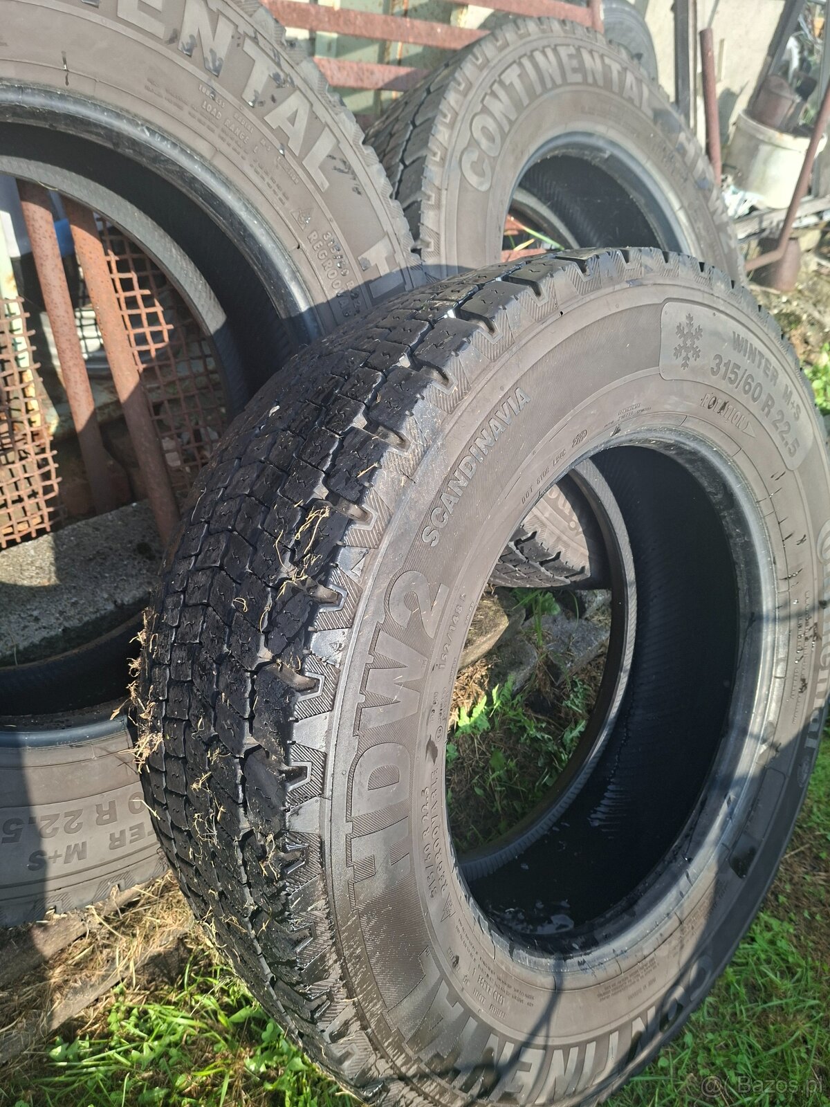 opony 315/60/r22,5 CONTINETAL HDW2 ROK 2020 BIEŻNIK OK 1,5 c - 2