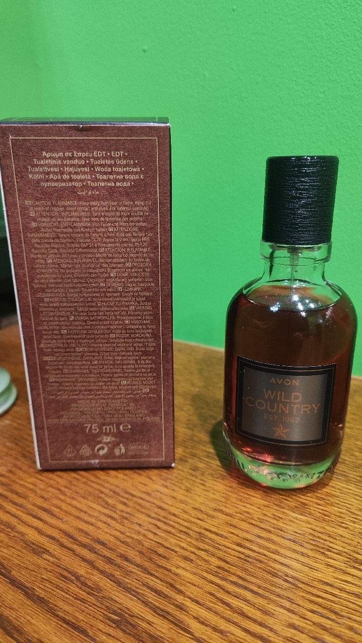 Woda toaletowa Avon - Wild Country 75ml - 2