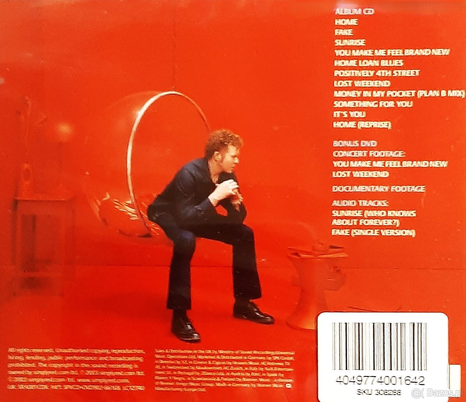 Polecam Album CD,DVD SIMPLY RED -Album Home Wersja Limitowan - 2