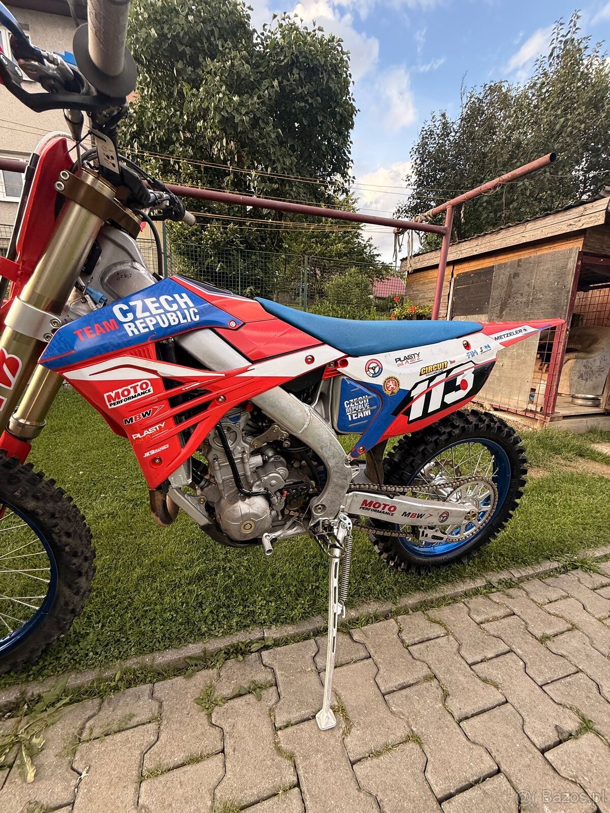 motocykl crossowy TM 250 (4-suw), edycja limitowana - 2
