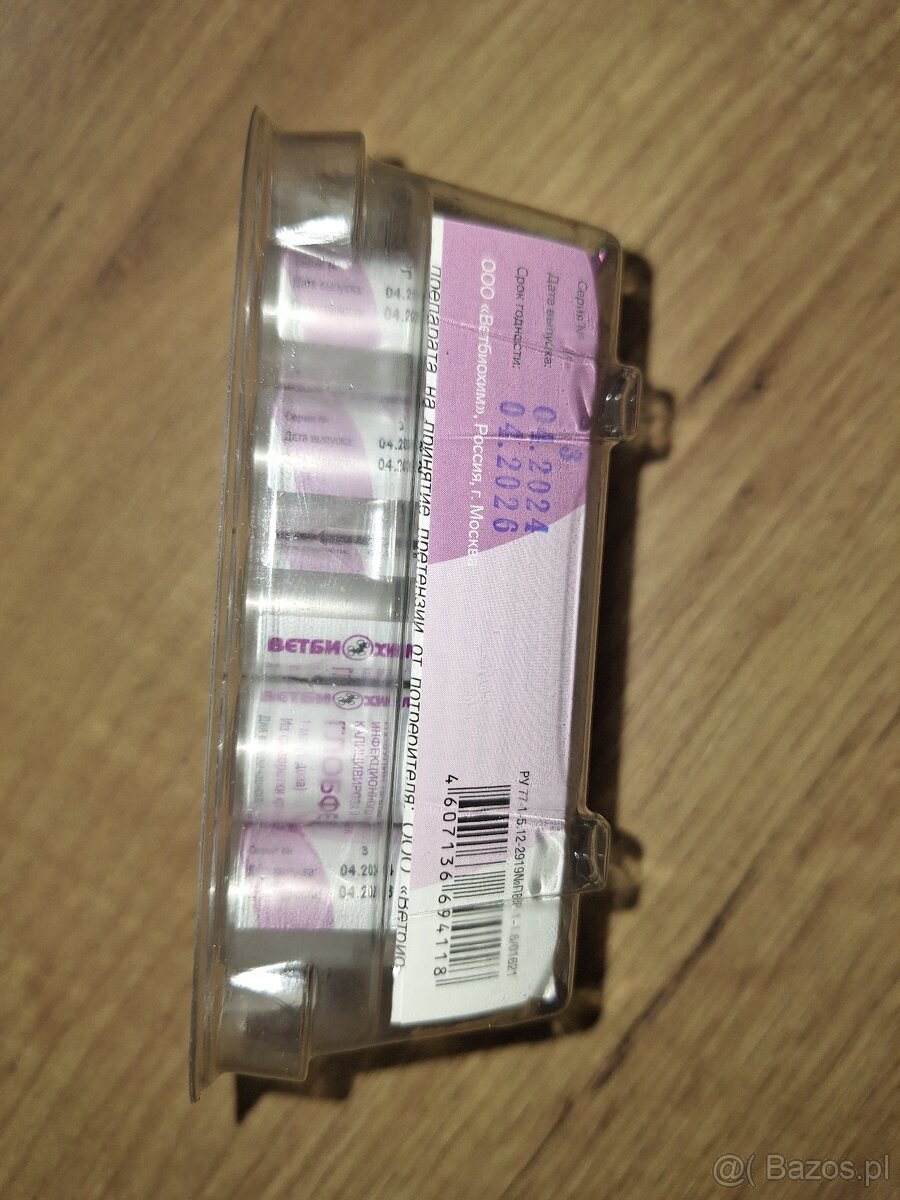 Globfel 4 panleukopenia ważność 10.2025r - 2