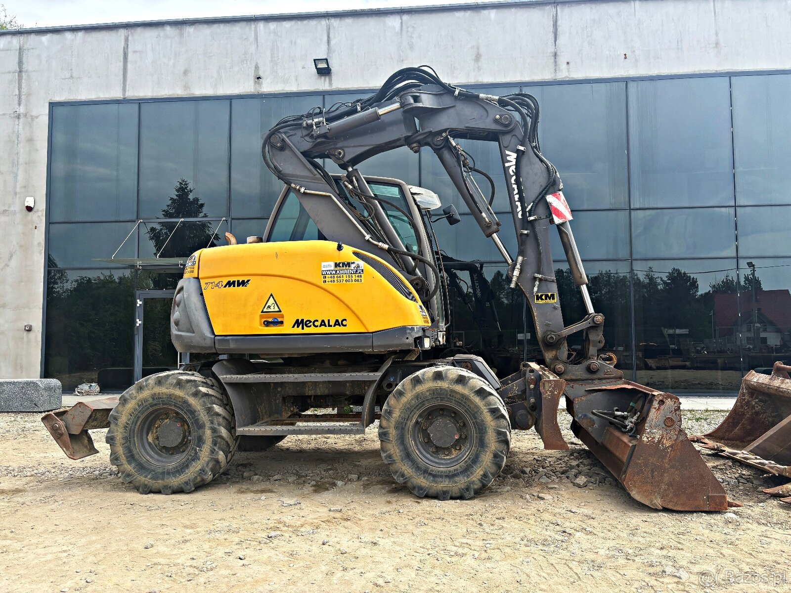 MECALAC 714 MW KOPARKA KOŁOWA 2012r. | MECALAC 12 MTX MXT 15 - 2