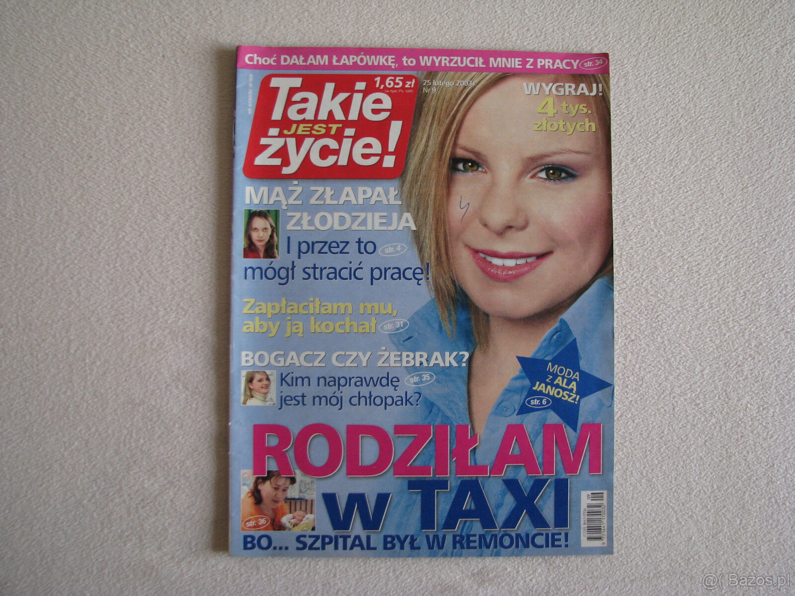 Magazyn Takie jest życie nr 9 i 36 z 2003 r. - 2