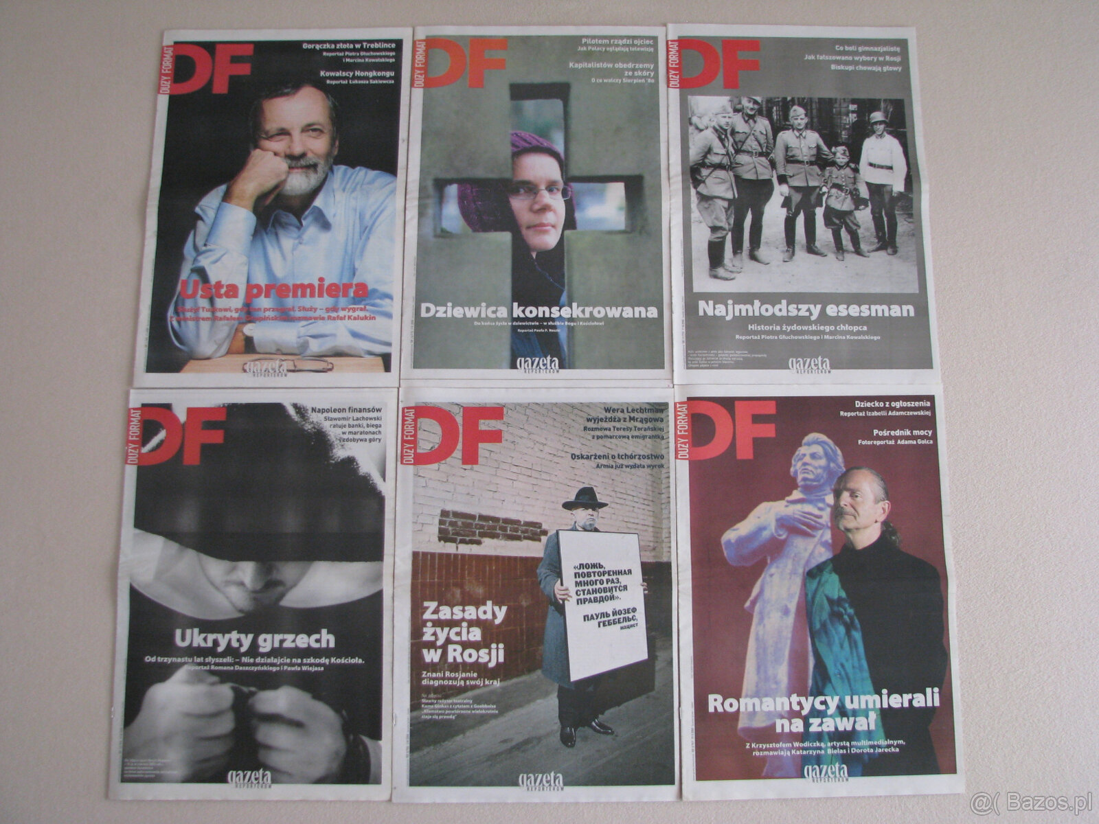 DF – Duży Format – tygodnik Gazety Wyborczej z roku 2008 - 2