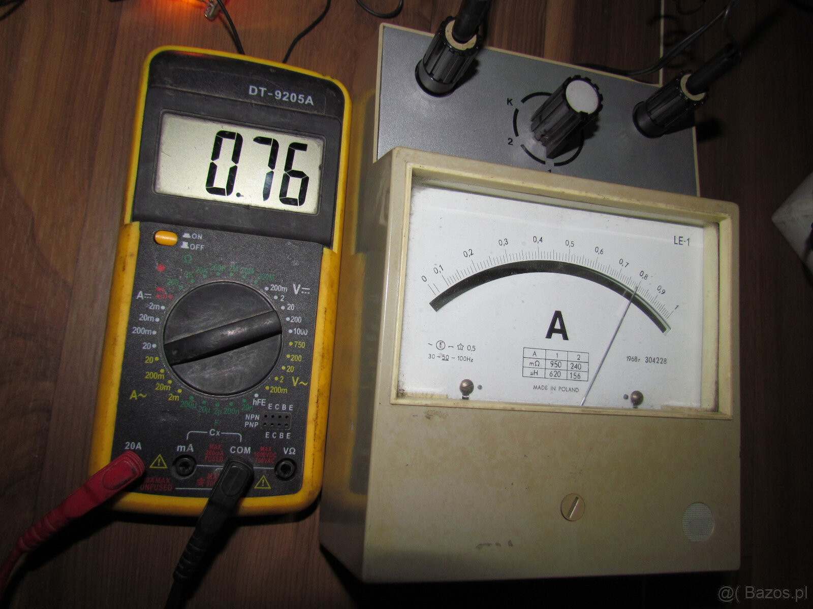 Miliamperomierz pradu zmiennego LE1 - 2