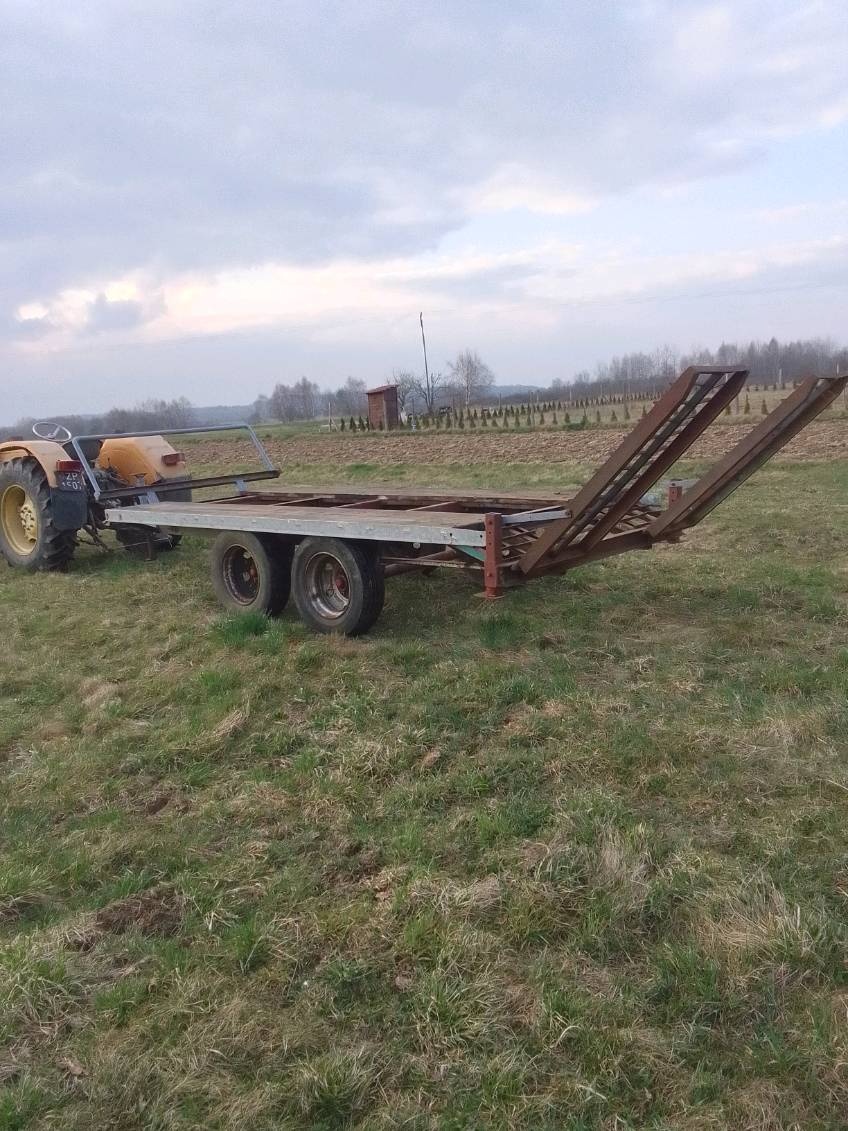 PRZYCZEPA LAWETA DO BEL 9 TON -zamienię - 2