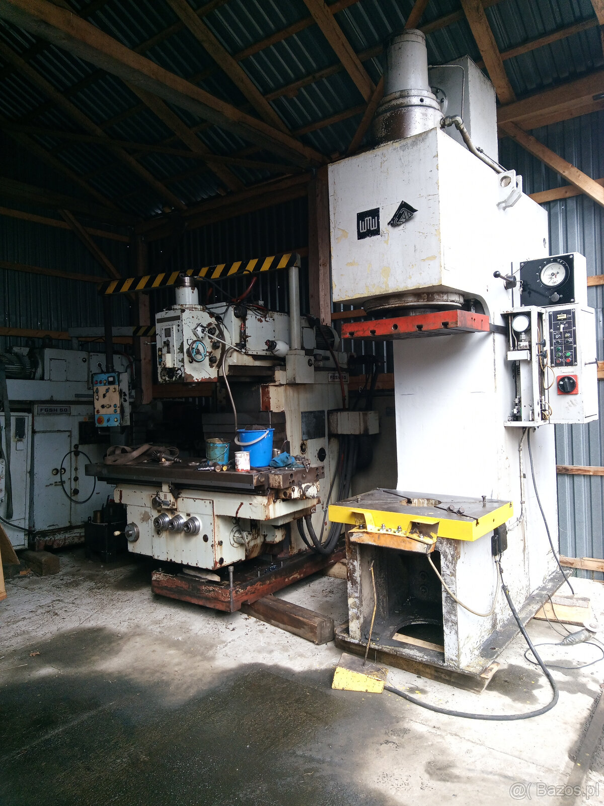 prasa hydrauliczna ZEULENDORA, typ PYE 160 S/1M - 2