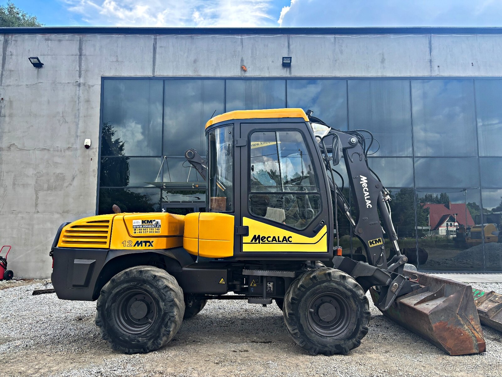 Mecalac 12 MTX KOPARKO-ŁADOWARKA 2015R. | MECALAC MSX MXT 71 - 2