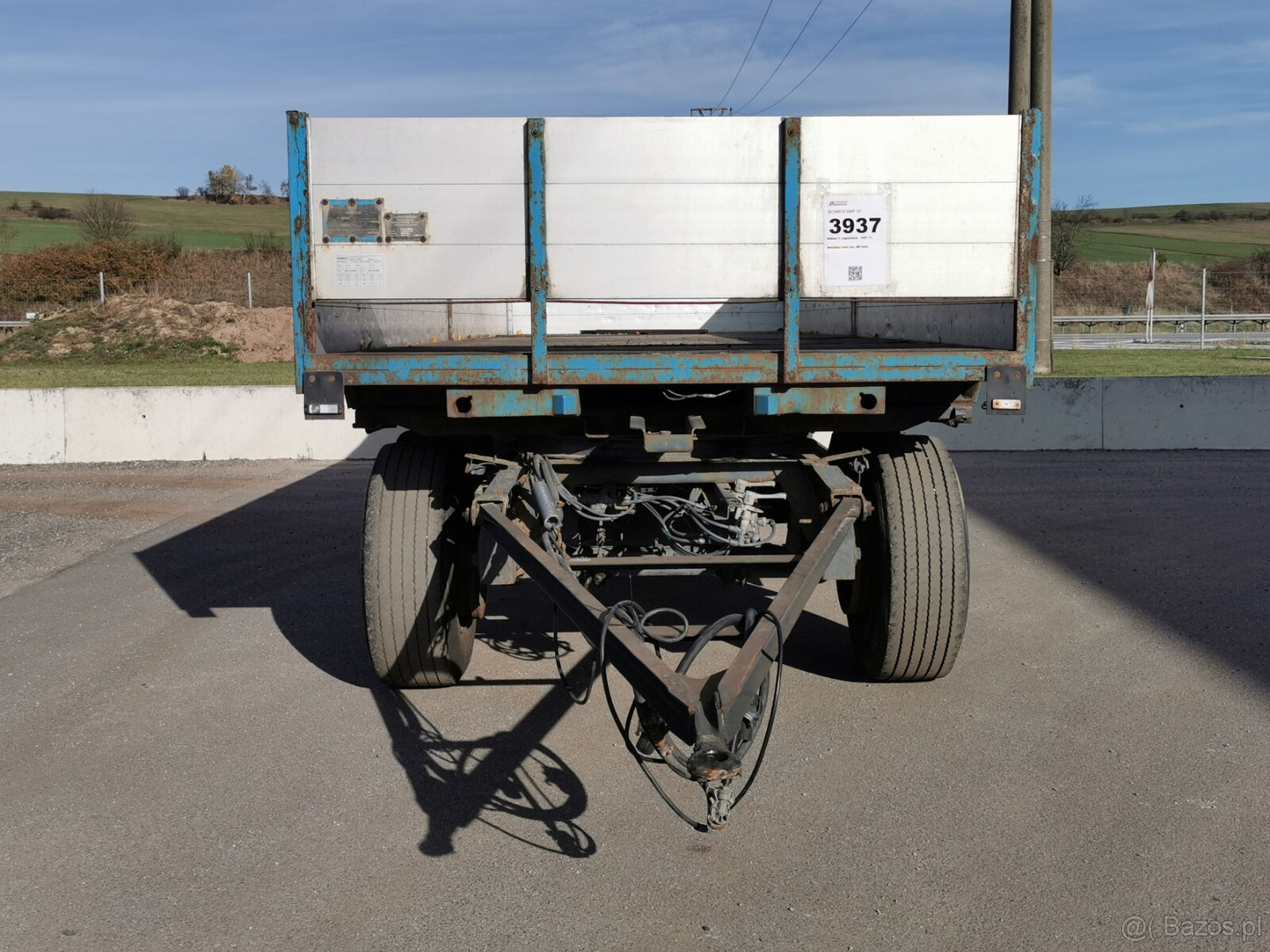 Sprzedaję przyczepę platformową SCHMITZ AWF 18 - 2