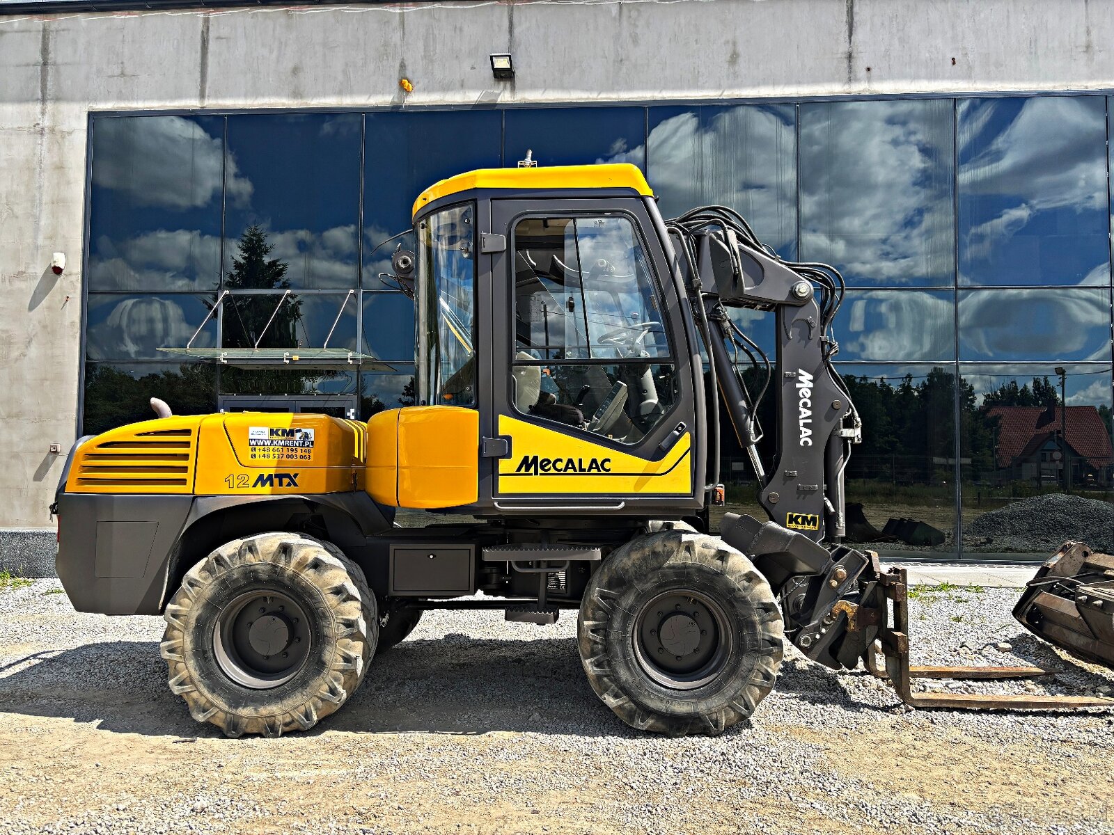 Mecalac 12 MTX KOPARKO-ŁADOWARKA 2014R. | MECALAC MSX MXT 71 - 2