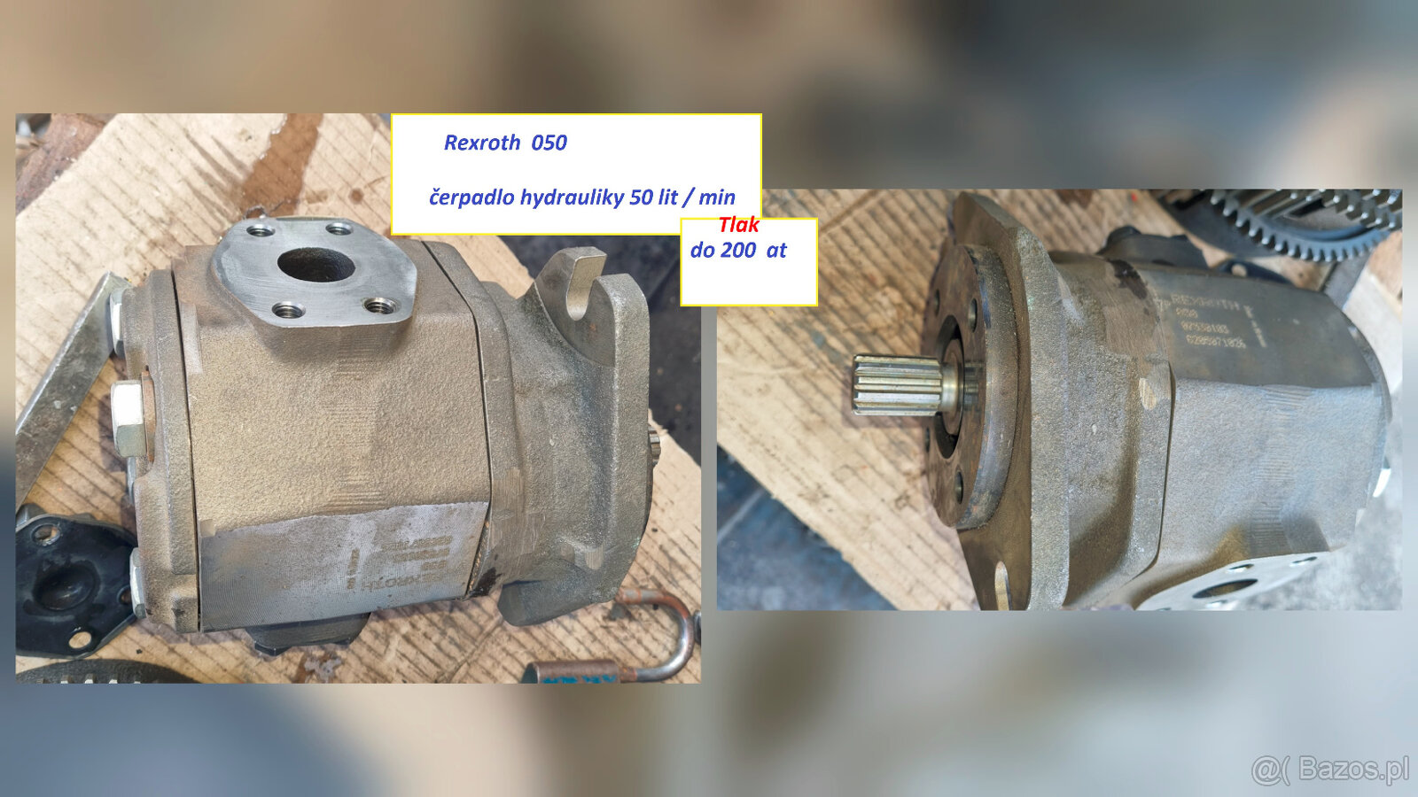 Rexroth čerpadlá hydrauliky strojov - / / nové - 2