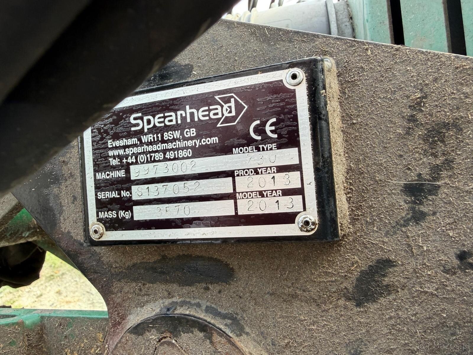 Mulczer Spearhead Stubble Master 730 szerokość robocza 7,30m - 2