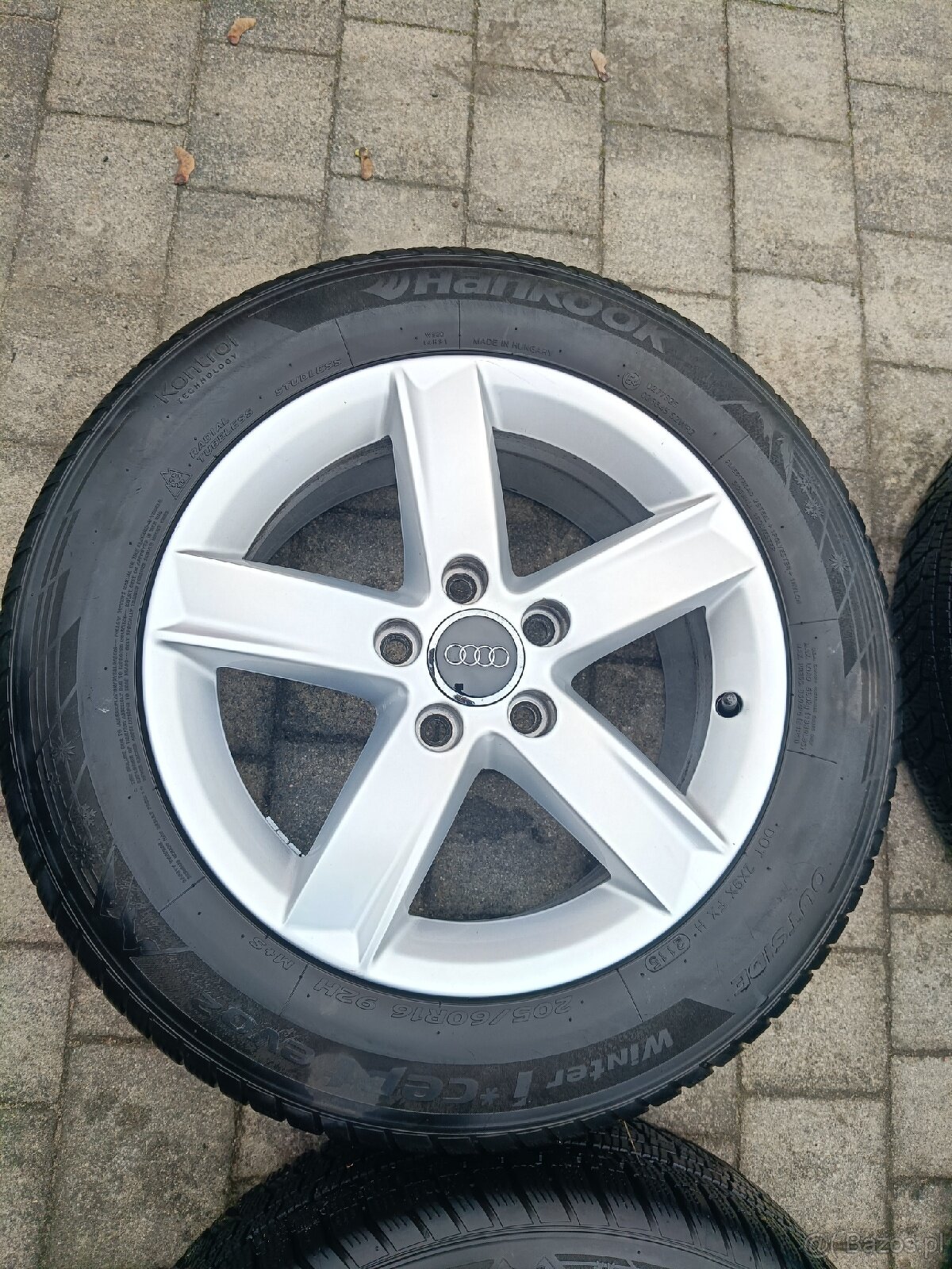 Alufelgi audi 16 cali z oponami zimowymi - 2