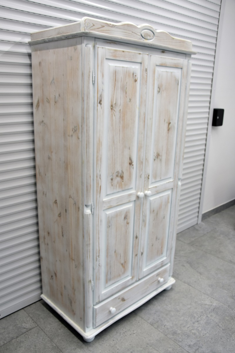 szafa z drewna sosnowego - jak nowa - 2