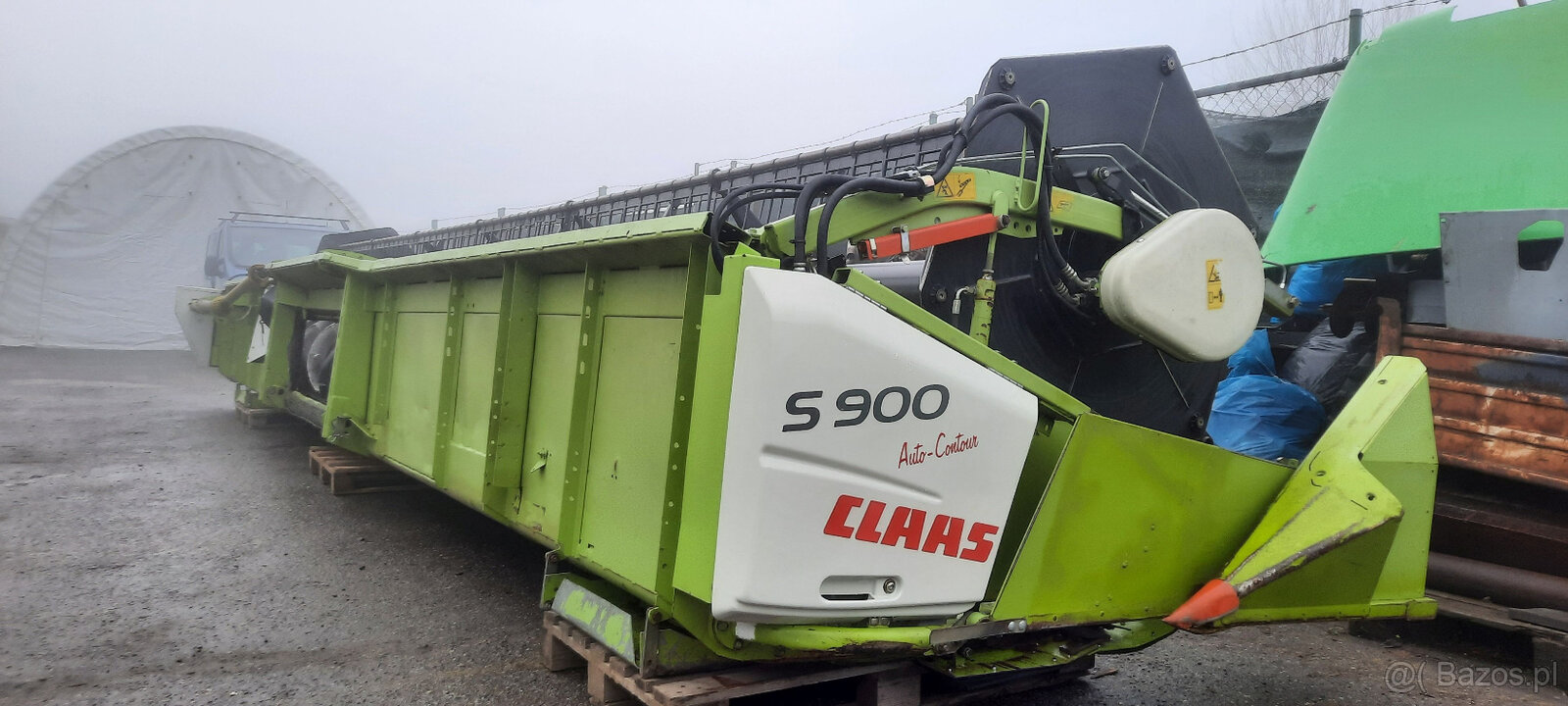 Flexibilny heder Claas Soja Flex S900 - 2