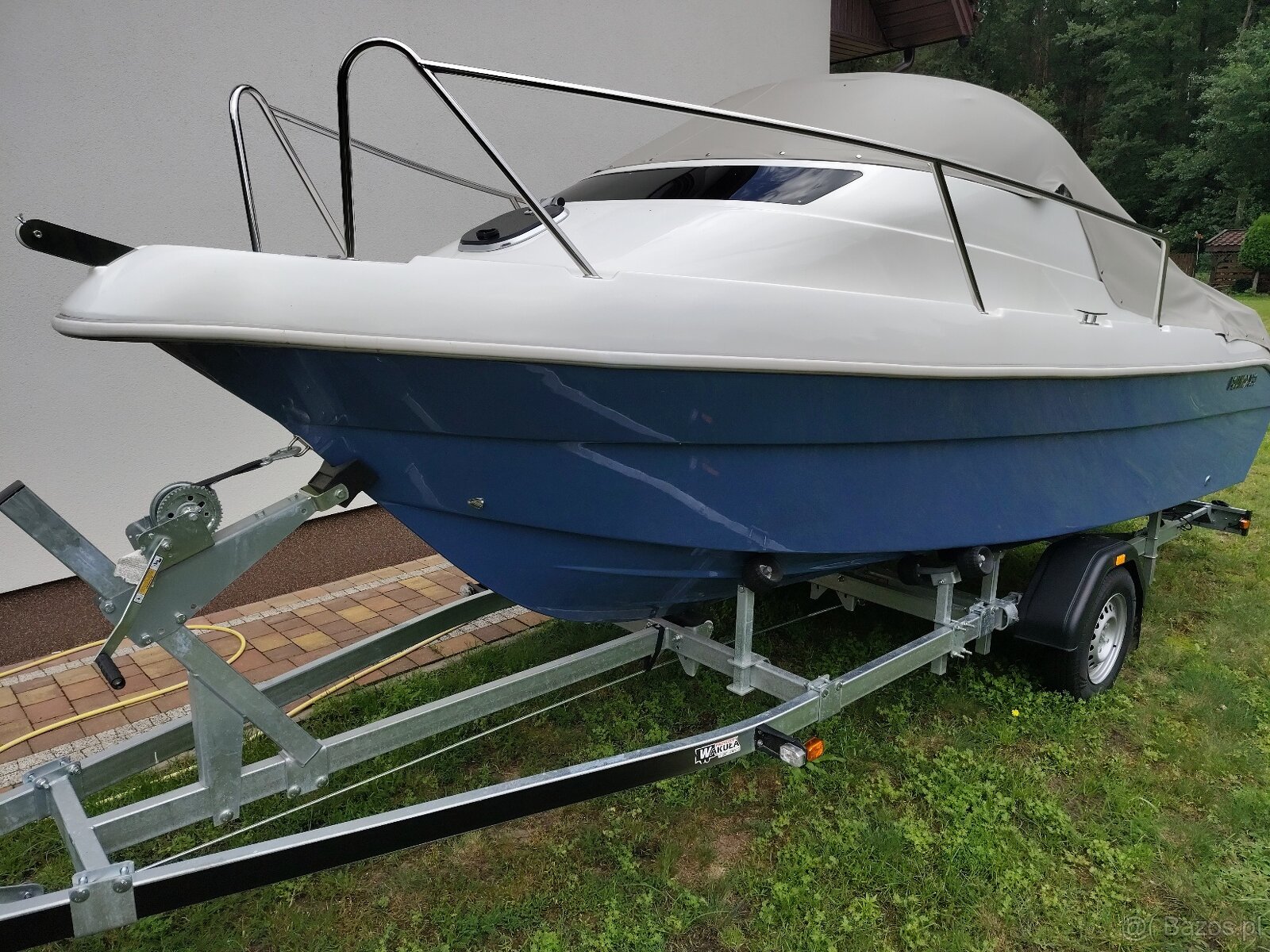 Motorówka SCALAR 525+YAMAHA 60KM+Przyczepa BRENDERUP-FV23% - 2