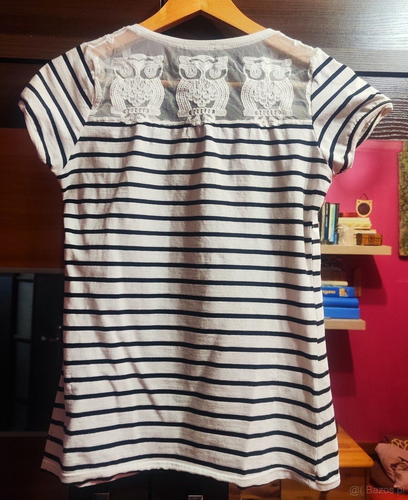 Bluzeczka w marynarskim stylu, rozm. XL/XXL - 95%bawełny - 2