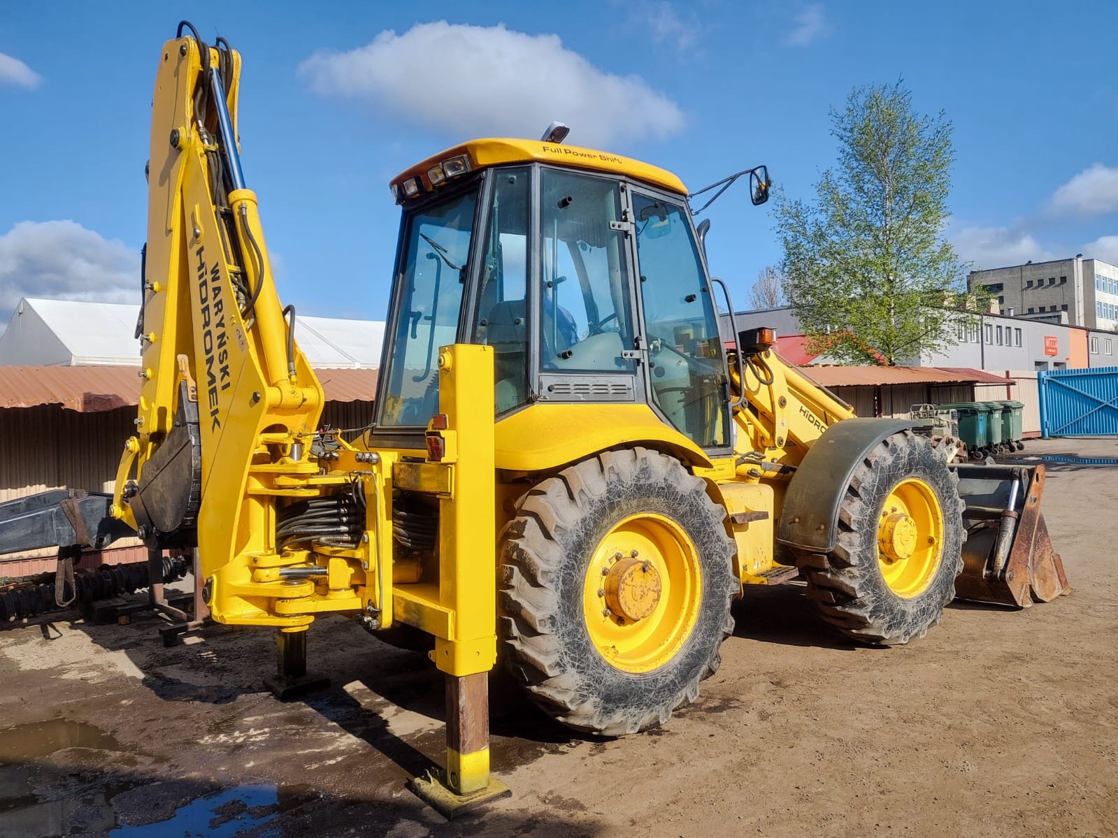 Koparko-ładowarka Hidromek 102 S - 2