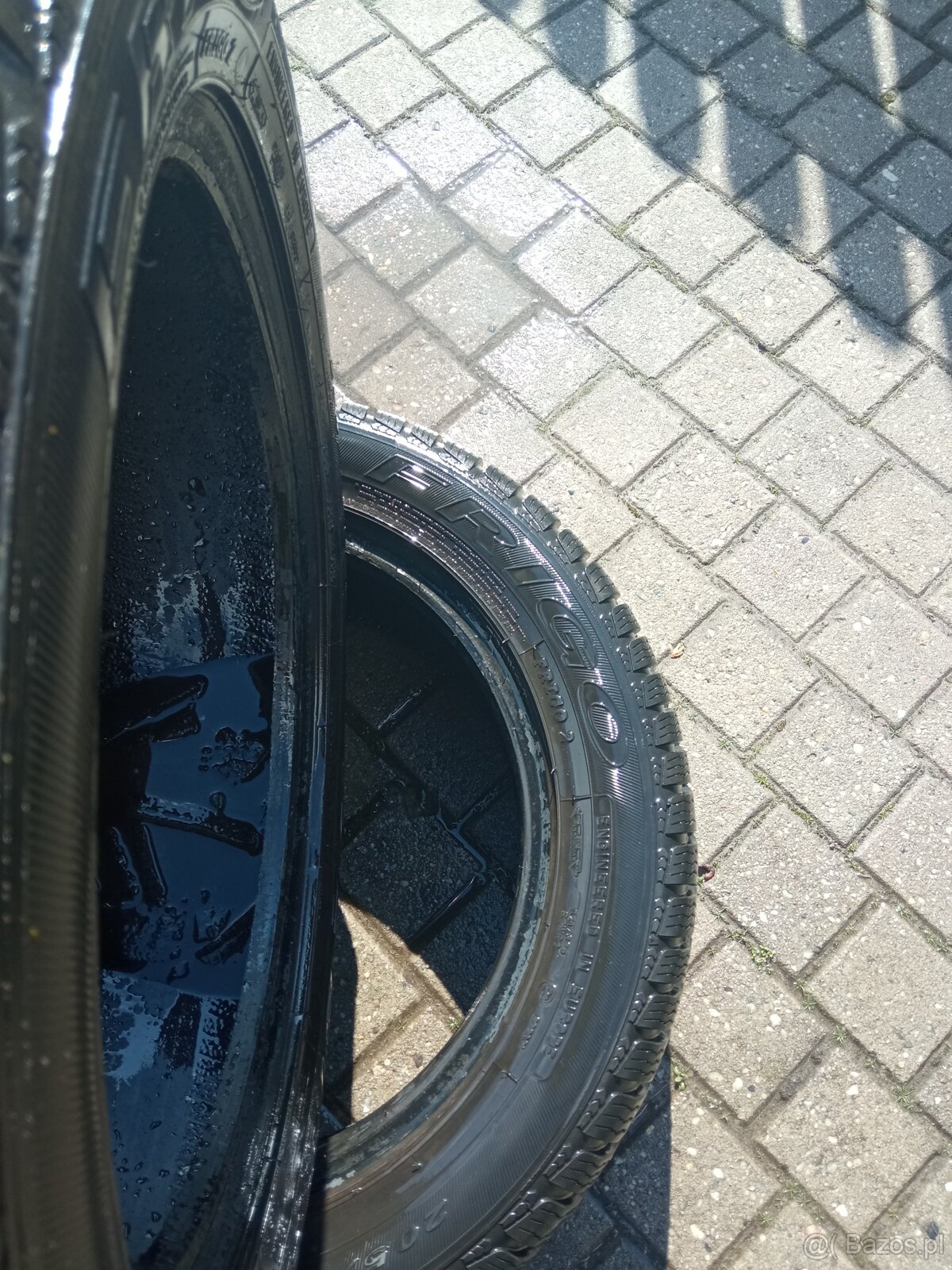 opony 205/55/16 r DĘBICA FRIGO m+s 91 t nie naprawiane stan - 2