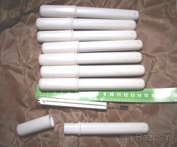 Termometr rtęciowy lekarski w etui NOWY - 2