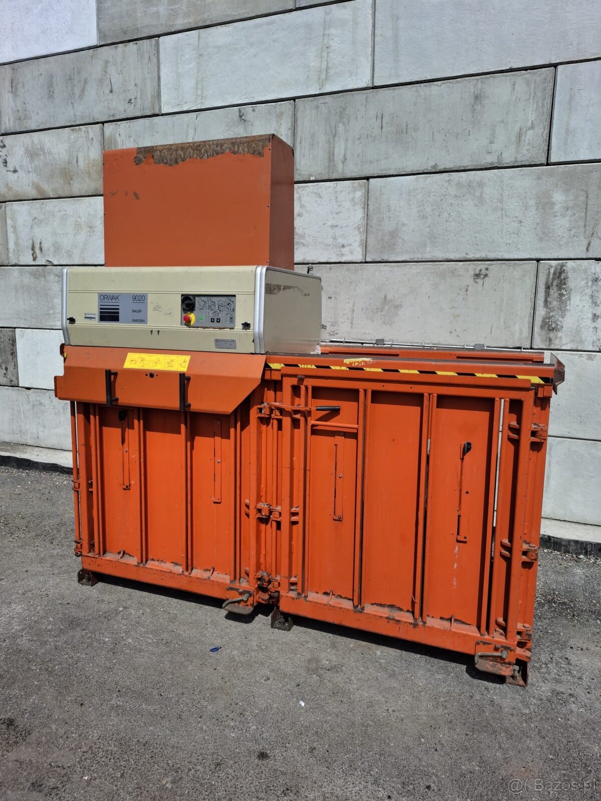 Belownica prasa do foli kartonu makulatury śmieci odpadów - 2