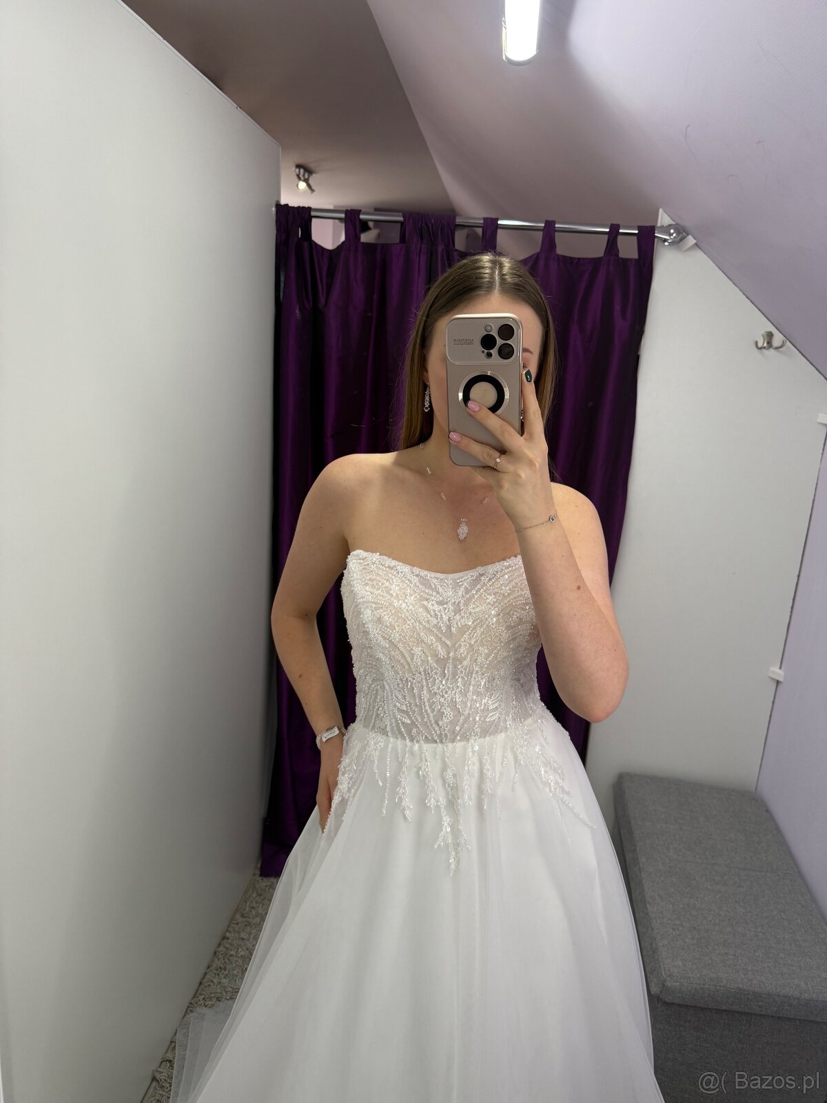Sprzedam suknię ślubną rozmiar 40 - 2