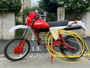 Osłona łańcucha JAWA Competition Enduro - 2