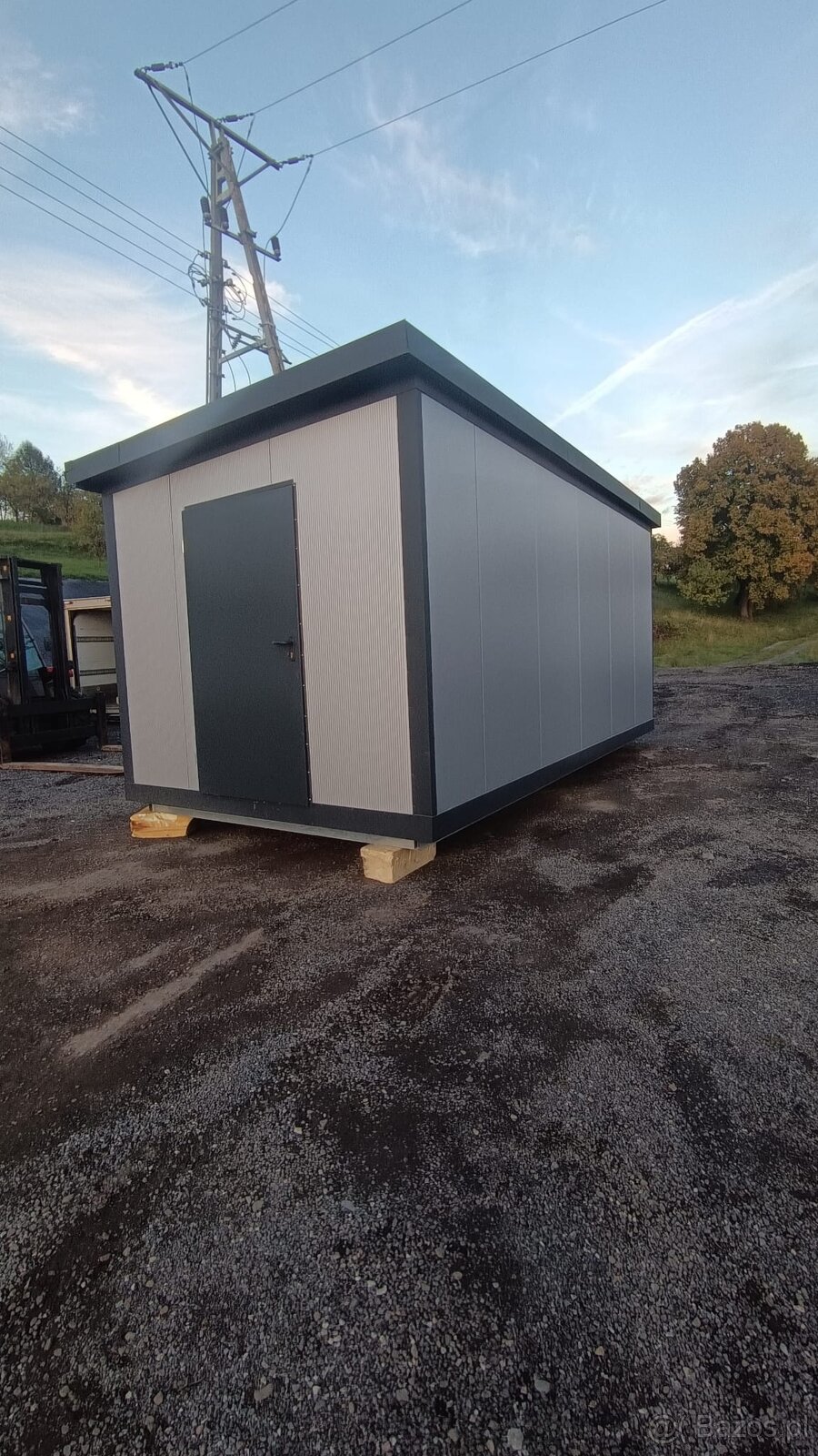 Kontener Biurowo - Socjalny / Kontener Biurowy / Pawilon 6x3 - 2