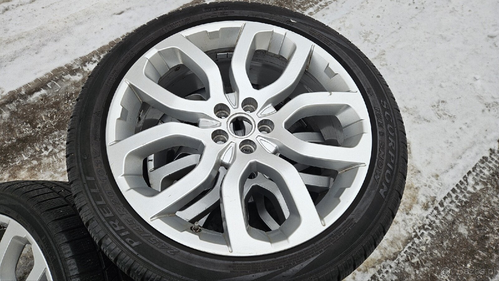 Oryginalne felgi aluminiowe Land Rover 20" 5x10 - 2