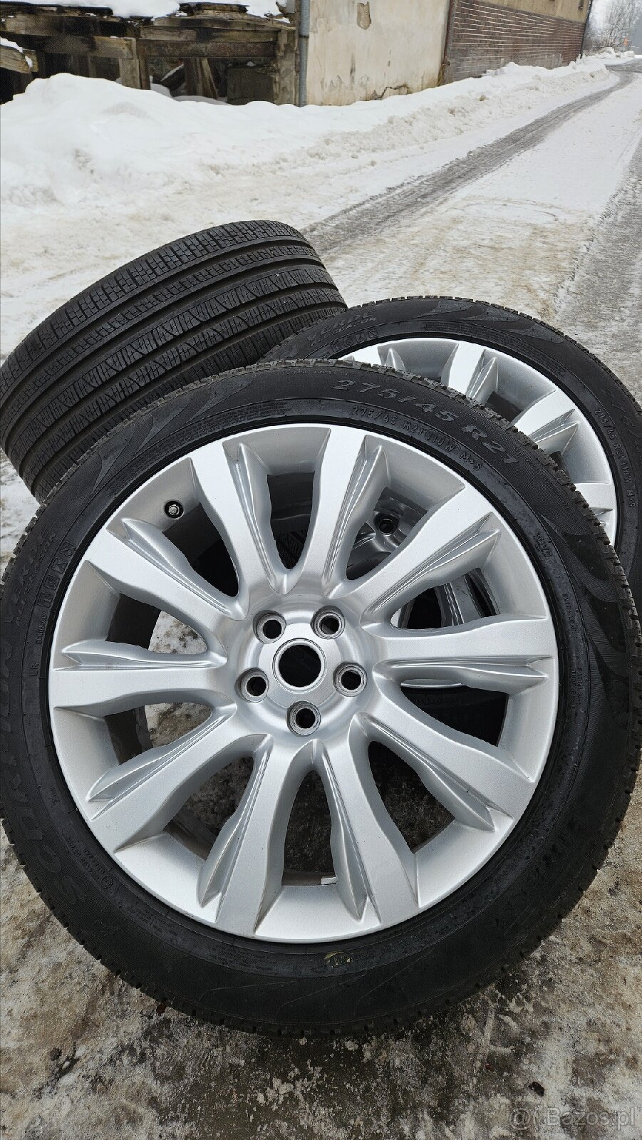 TOP felgi Land Rover 21" – 5×120, Pirelli 98% - 2