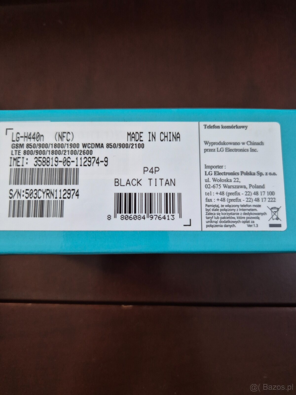 Sprzedam telefon komórkowy LG Spirit 4GLTE (2) - 2