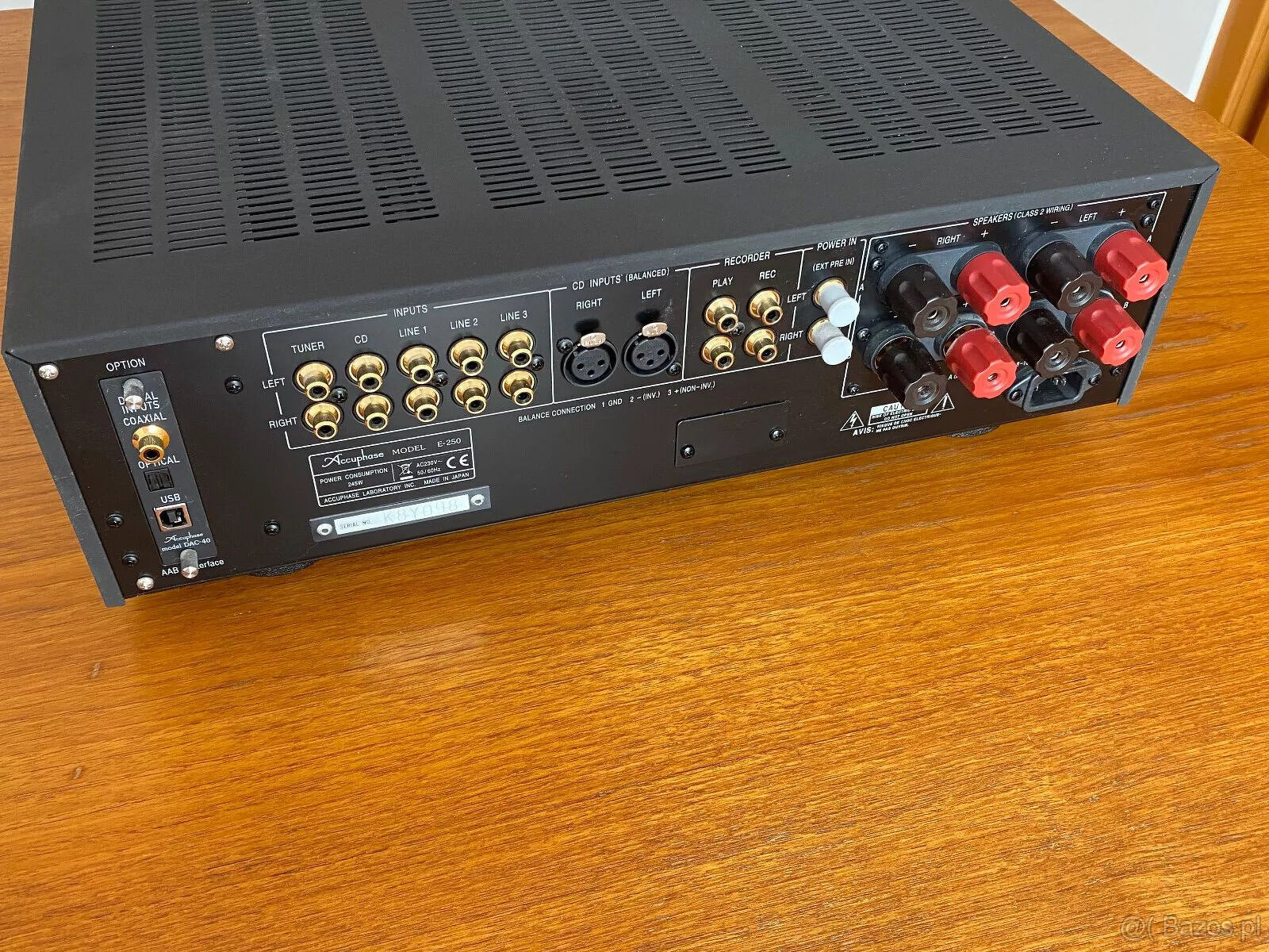 Accuphase E-250 Wzmacniacz zintegrowany, wzmacniacz stereo - 2