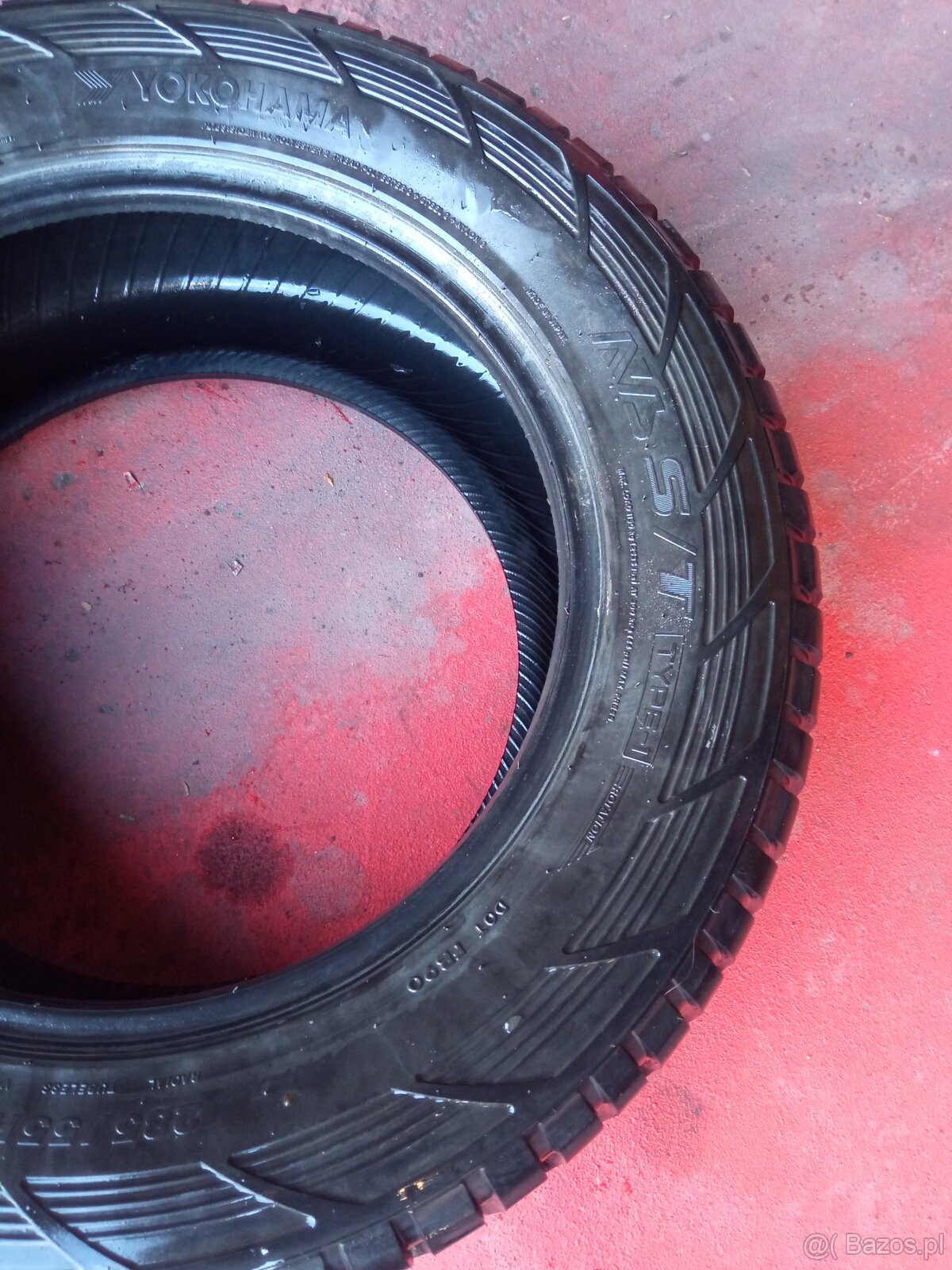 285/55/18r Yokohama AVS S/T Type-1 V801 wysokiej wydajności - 2