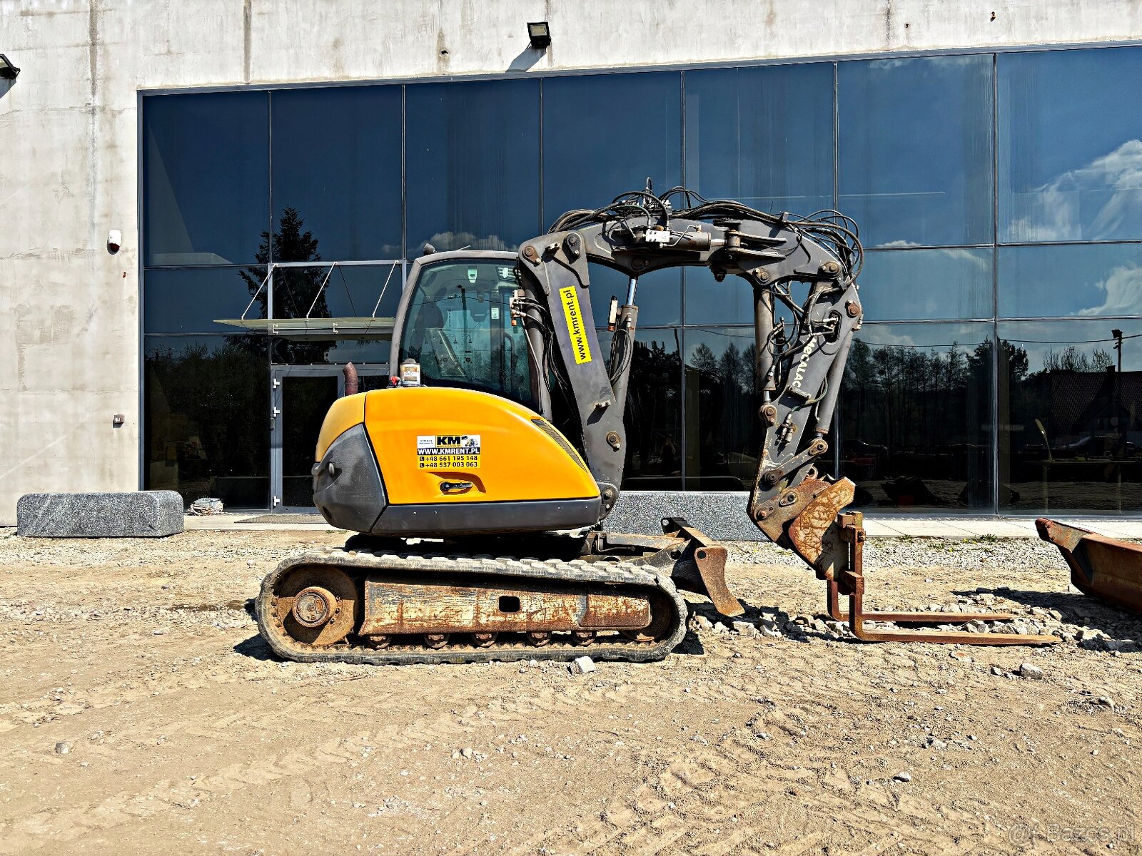Mecalac 6 MCR MINI-KOPARKA 2014R. MTH: 2887 | 8 MCR JCB 805 - 2