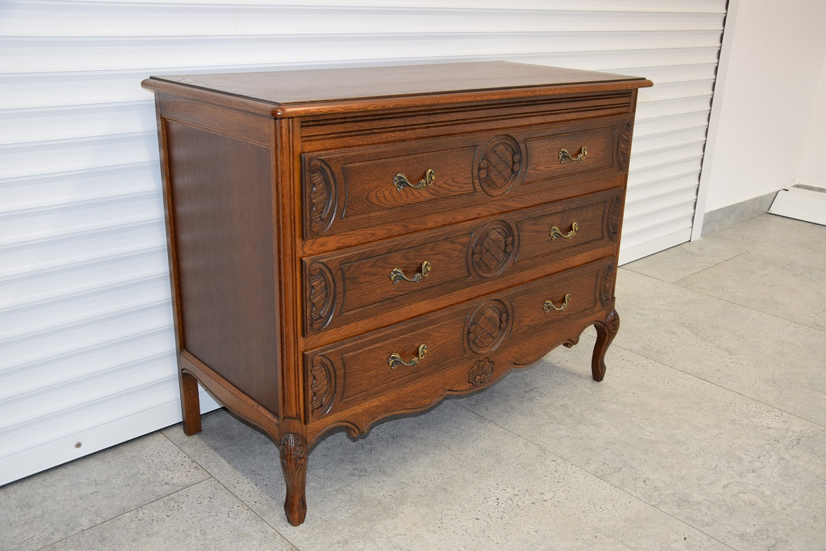 komoda ludwikowska z szufladami - jak nowa - 2