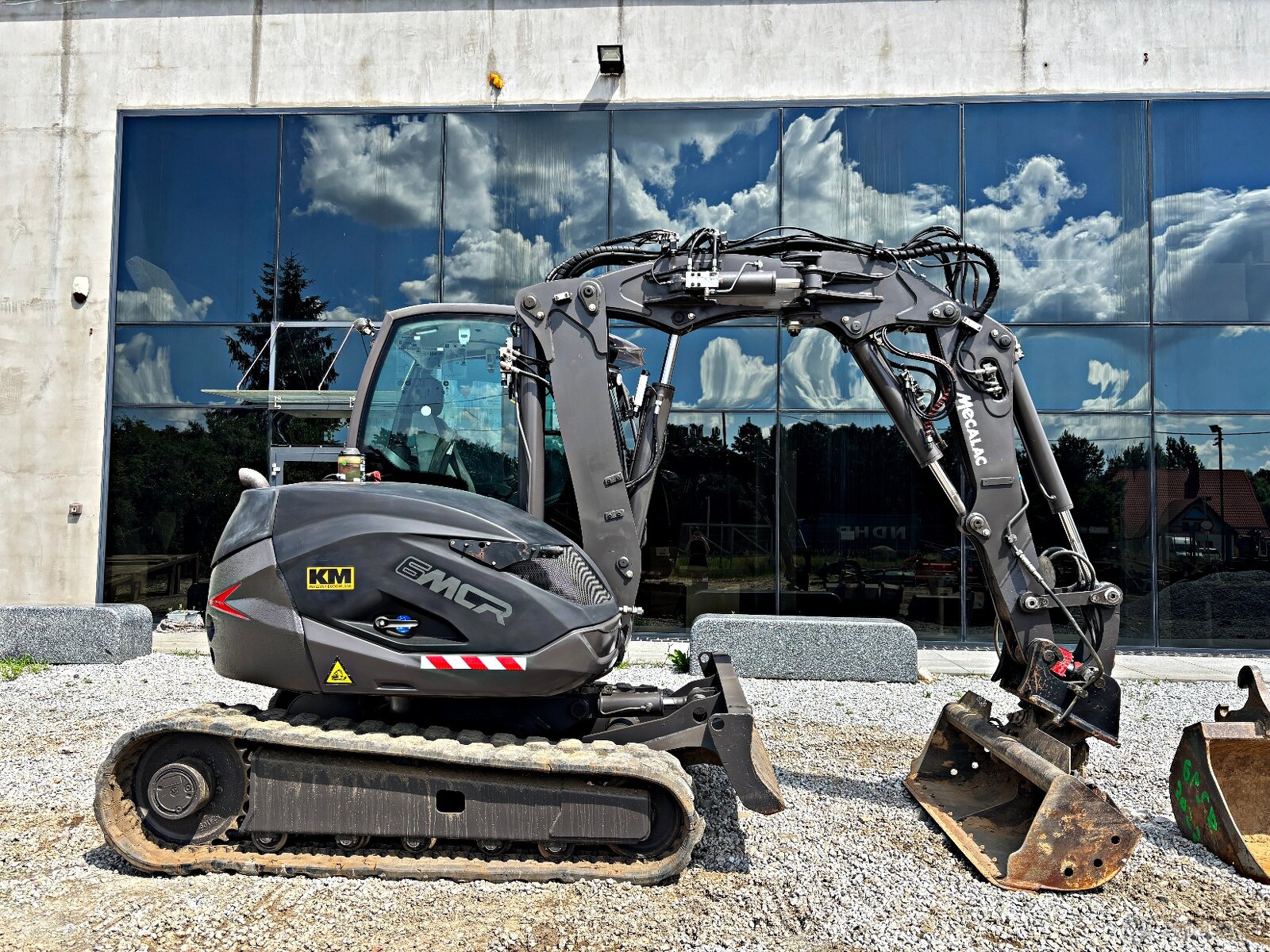 Mecalac 6 MCR MINI-KOPARKA 2022R. MTH:3855 | 8 MCR JCB 8055 - 2