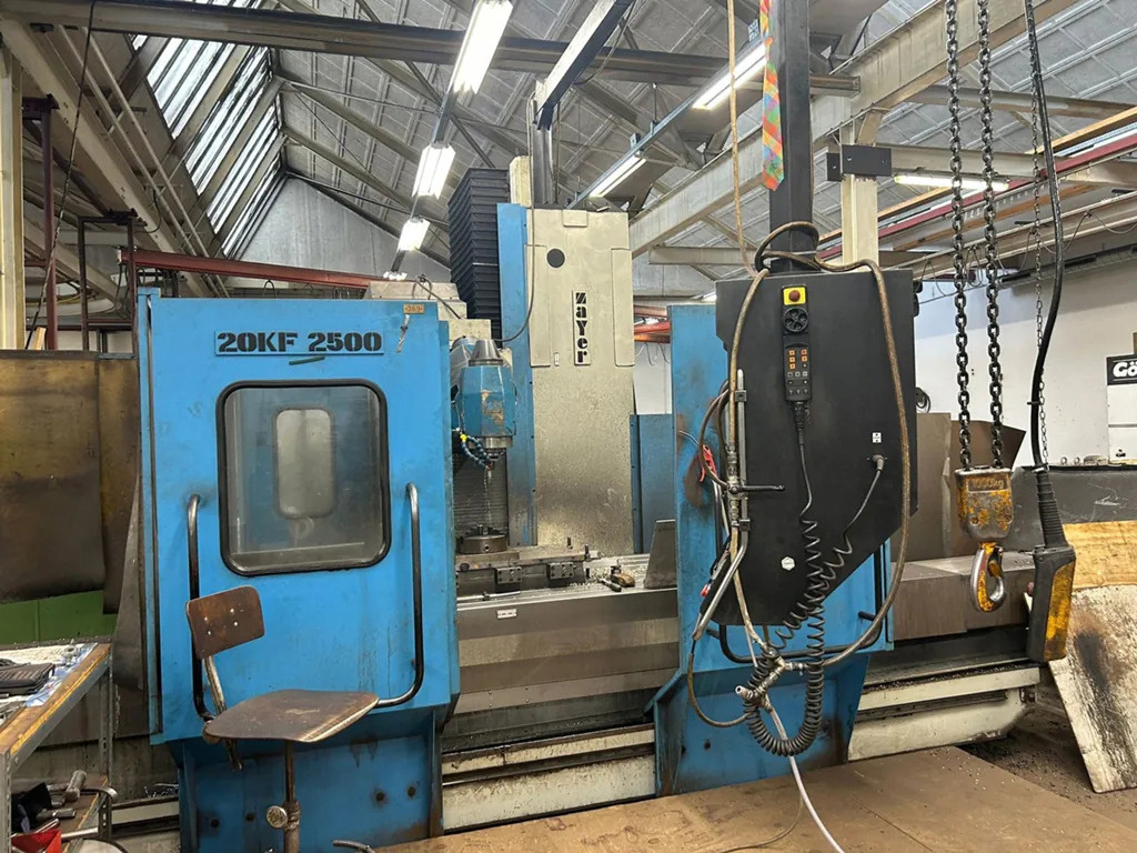 Uniwersalna frezarka CNC Heidenhain, BT50, 2500 mm, 28 kW - 2