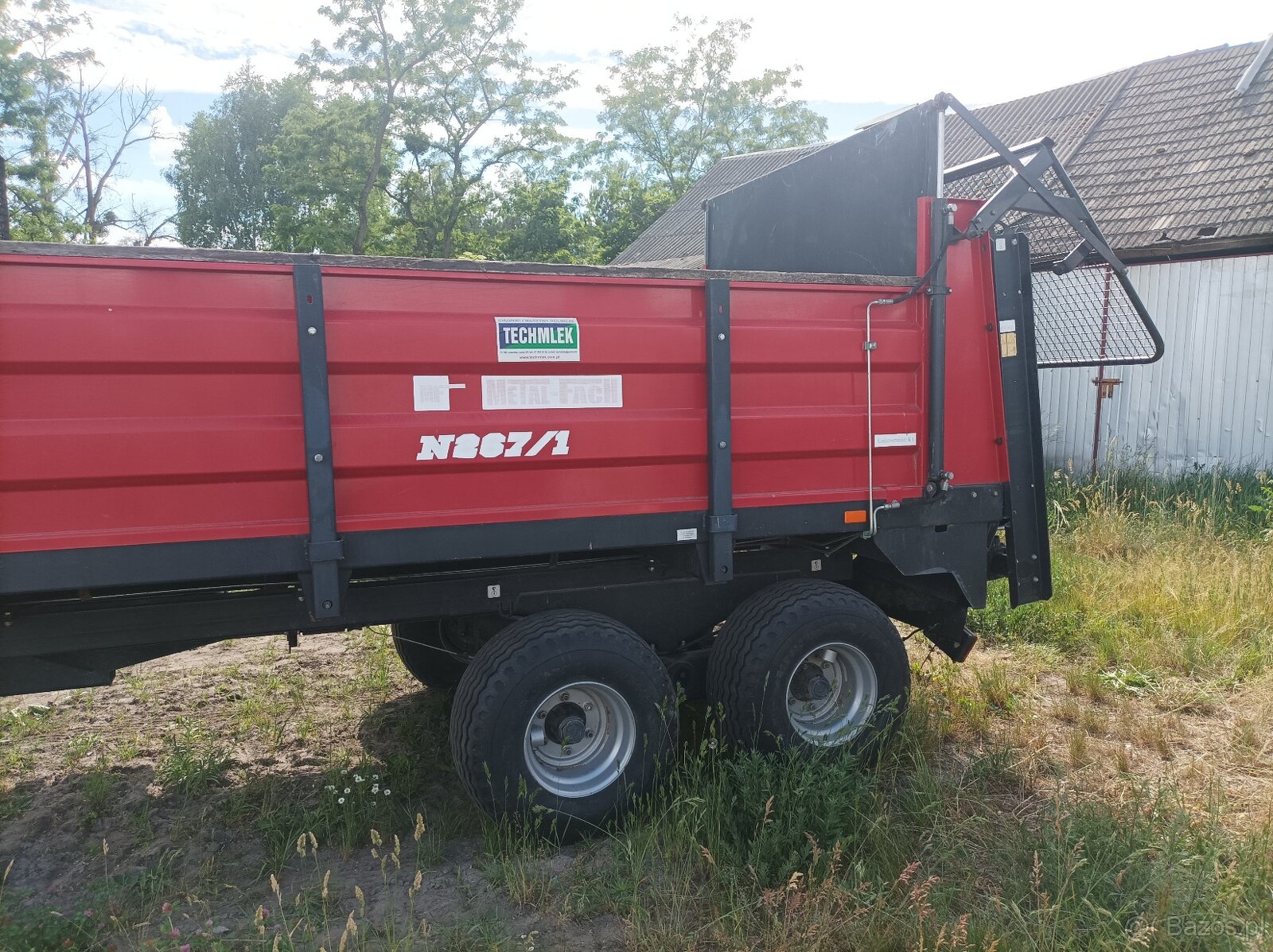 Rozrzutnik.obornika.metal.fach..6.tonowy.267/1 - 2