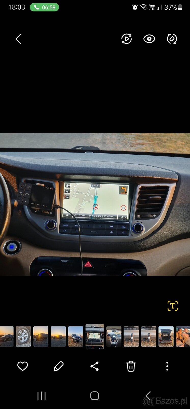 Hyudnai Tucson z 2016r 2.00 diesel automat - 2