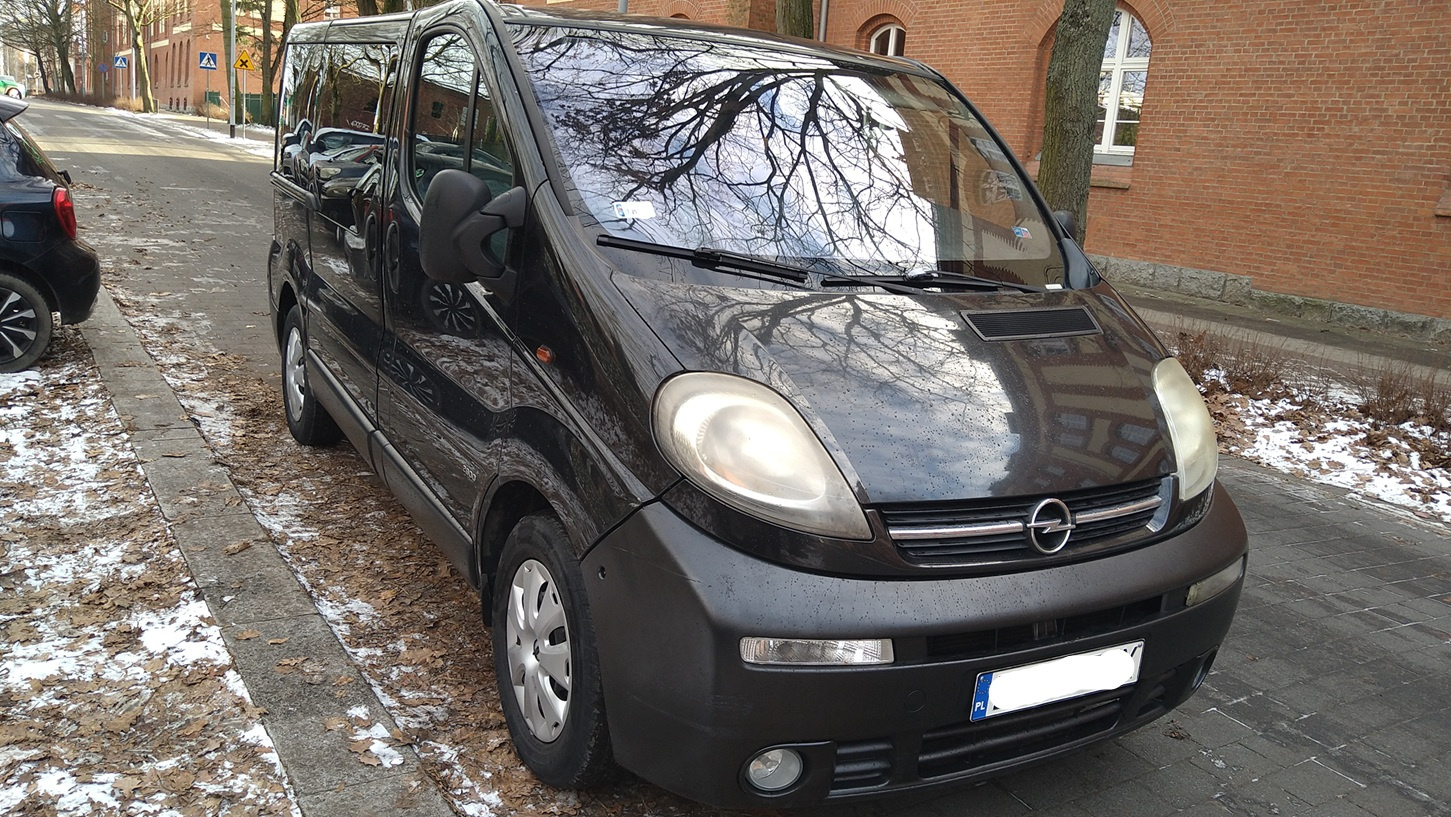 opel vivaro 2005r 1.9 cdti klimatyzacja osobowy - 2