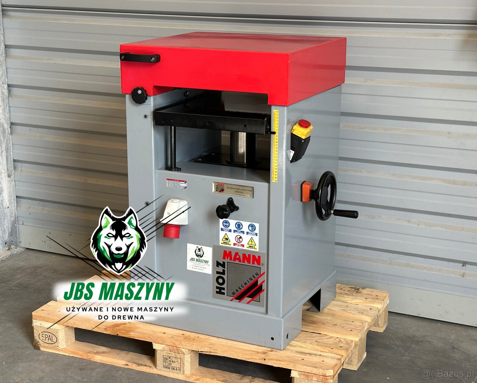 Grubościówka HOLZMANN DHM 410 | 3 noże | 400V | STRUGARKA GR - 2