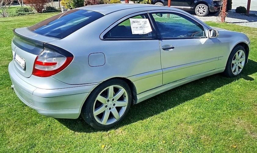Mercedes c w203 Coupe automat LPG - 2
